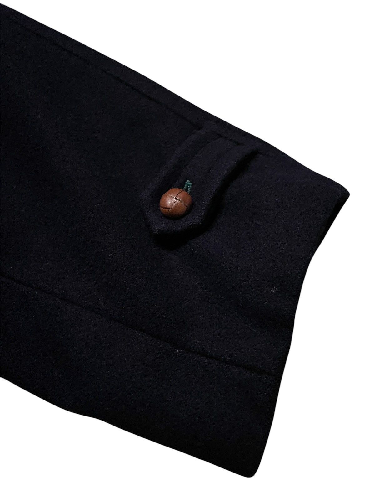Tommy Hilfiger VINTAGE 90s TOMMY HILFIGER CREST WOOL OVERCOAT SUEDE COLLAR Size US M / EU 48-50 / 2 - 4 Thumbnail