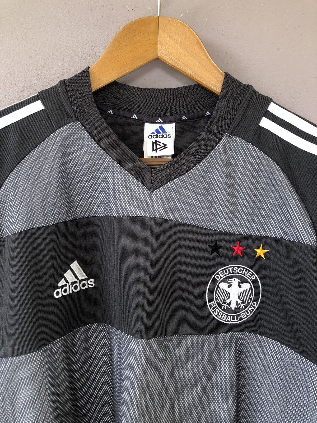 Adidas 2002-04 Germany Away Football Jersey Size US L / EU 52-54 / 3 - 2 Thumbnail