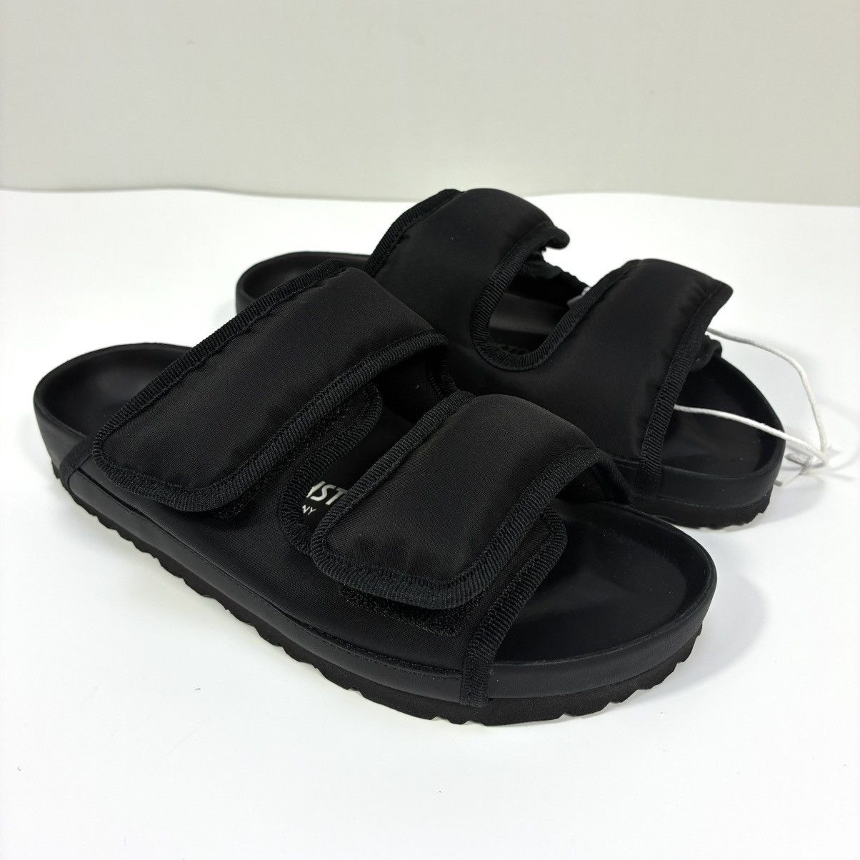Birkenstock Birkenstock 1774 Arizona Cosny Nylon Sandals Black 38 7 NEW Size US 7 / IT 37 - 6 Thumbnail