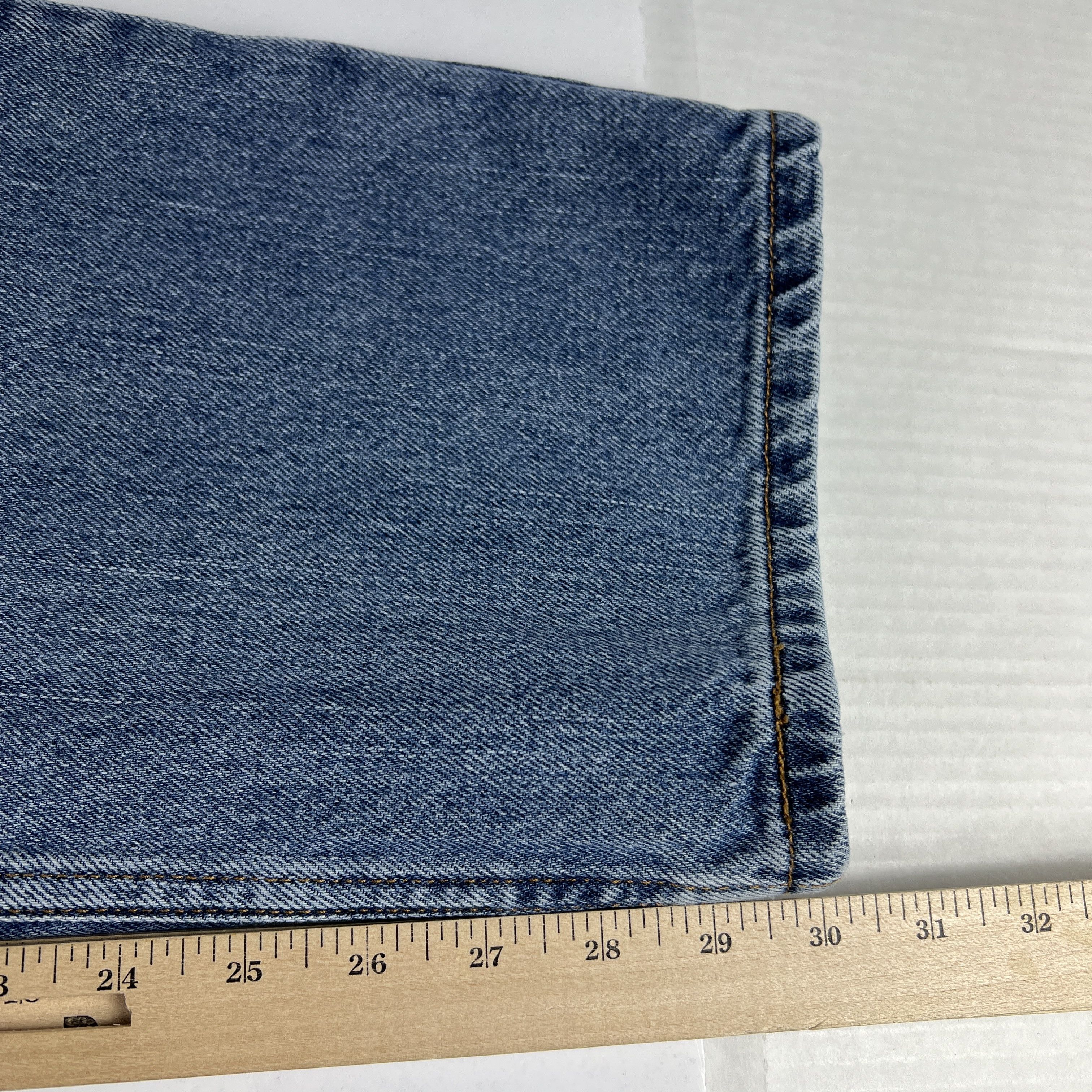 Levi's Y2K Levi's Jean 550 Relaxed Straight Blue Faded Cotton Denim Size US 34 / EU 50 - 18 Thumbnail