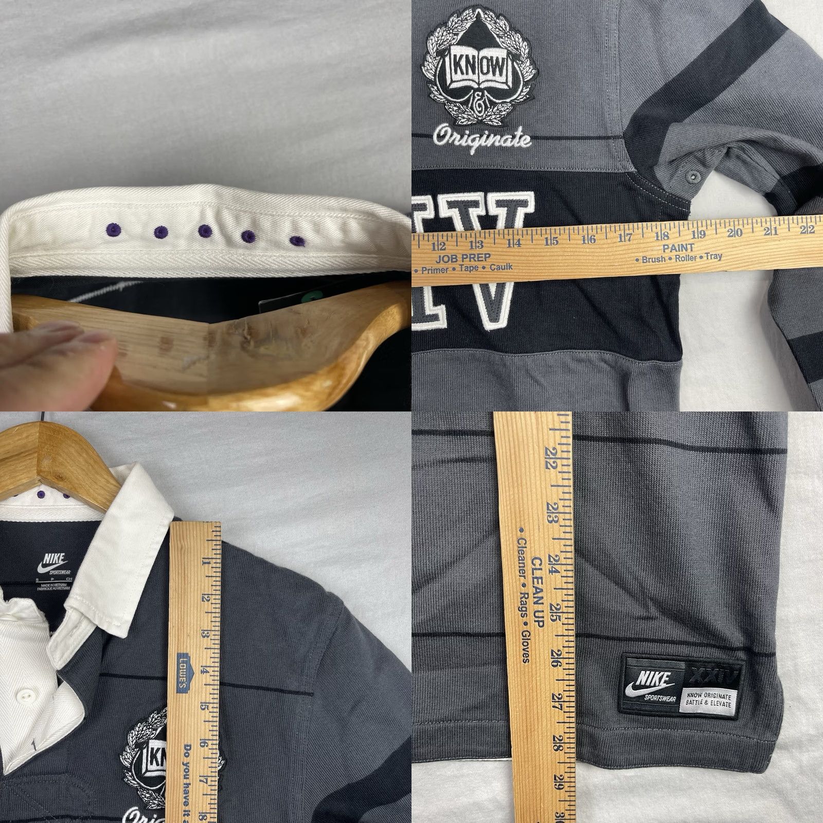 Nike Nike Kobe Shirt Men Small Rugby Polo Sportswear Long Sleeve Battle Elevate Mamba) Size US S / EU 44-46 / 1 - 8 Thumbnail