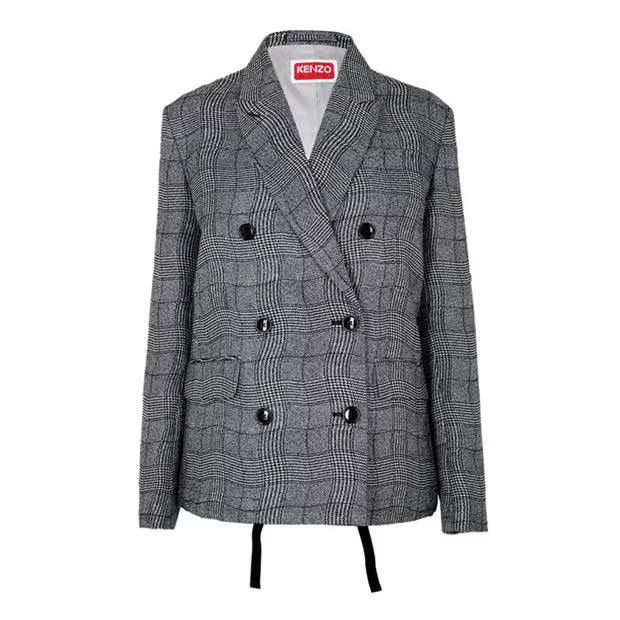 Kenzo o1g2r1mq1024 Blazers in Dark Grey Size L / US 10 / IT 46 - 1 Thumbnail
