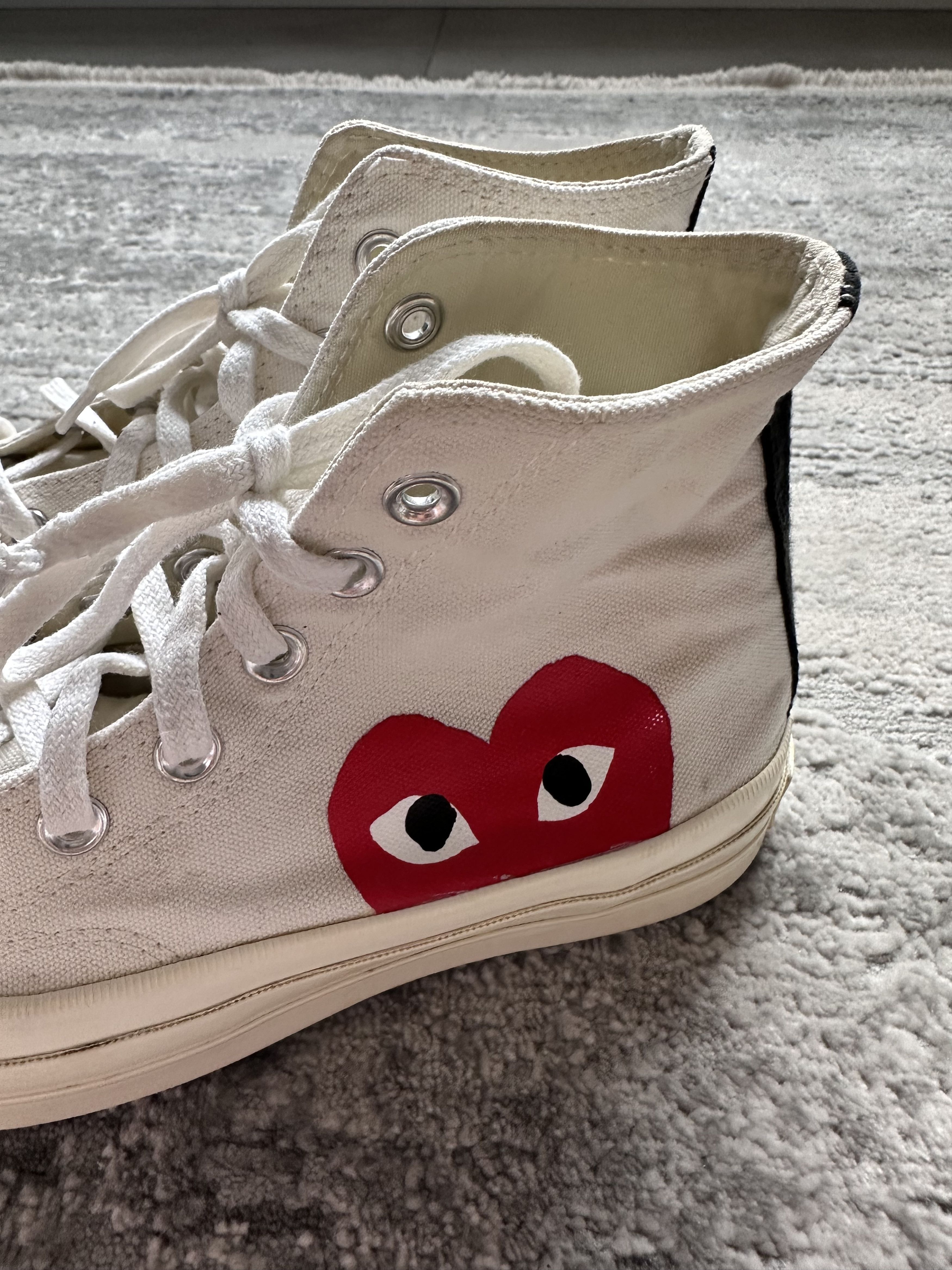 Comme des Garcons PLAY × Converse Converse Comme des Garcons play shoes sneakers Size US 7.5 / IT 37.5 - 2 Thumbnail