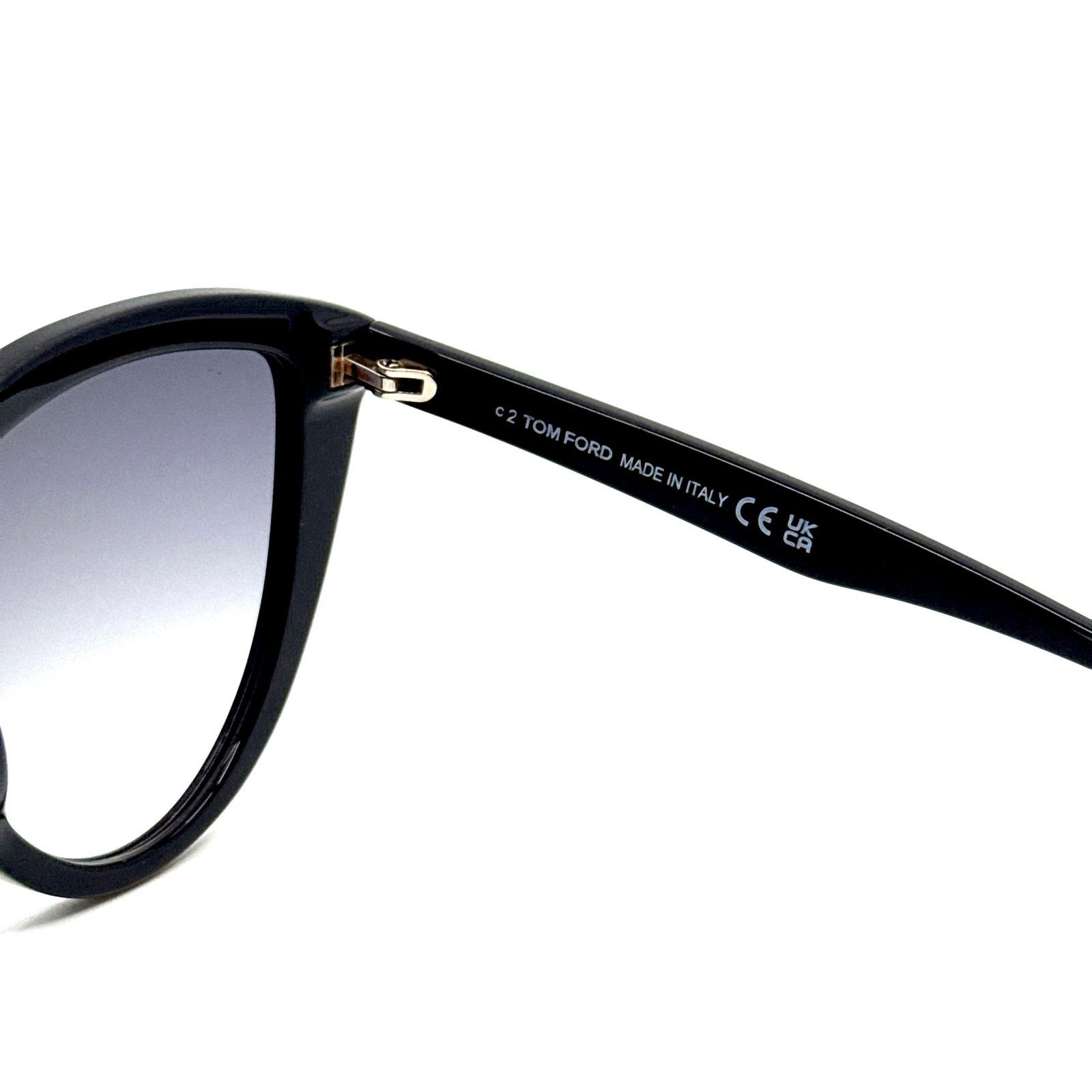 Tom Ford New, TOM FORD Isabella-02 Sunglasses TF915 01B Authentic Size ONE SIZE - 9 Thumbnail