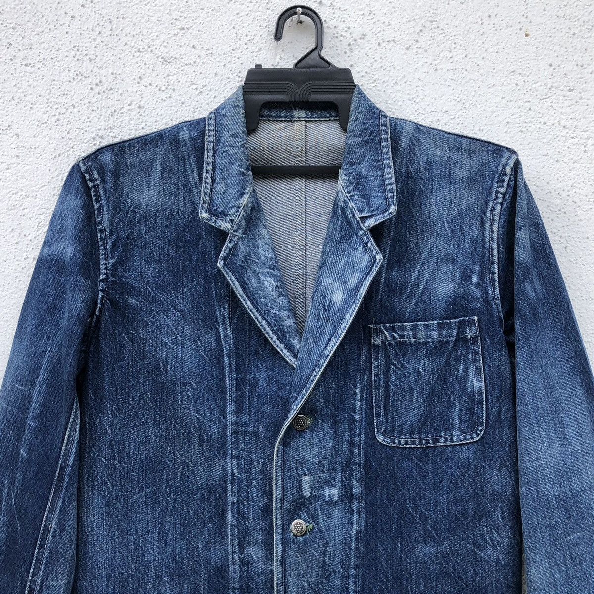 Y's for Men Vintage 80s Y’s For Mens Denim Chore Jacket Size US M / EU 48-50 / 2 - 6 Thumbnail