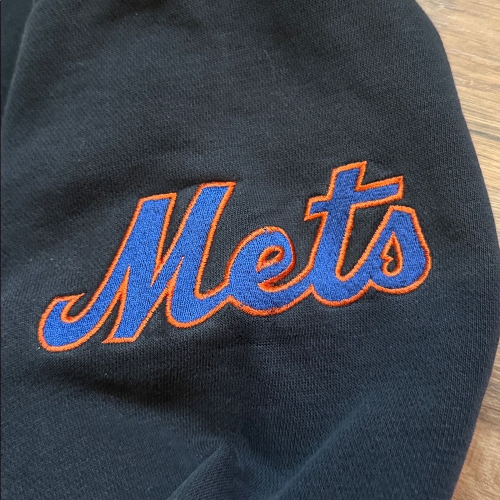 Nike Y2K Nike New York Mets MLB Center Swoosh Hoodie Size US XL / EU 56 / 4 - 2 Thumbnail