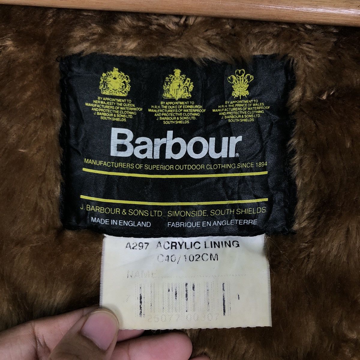 Barbour 🔥Vintage Lining Vest Jacket Barbour Made in England Size US M / EU 48-50 / 2 - 15 Thumbnail