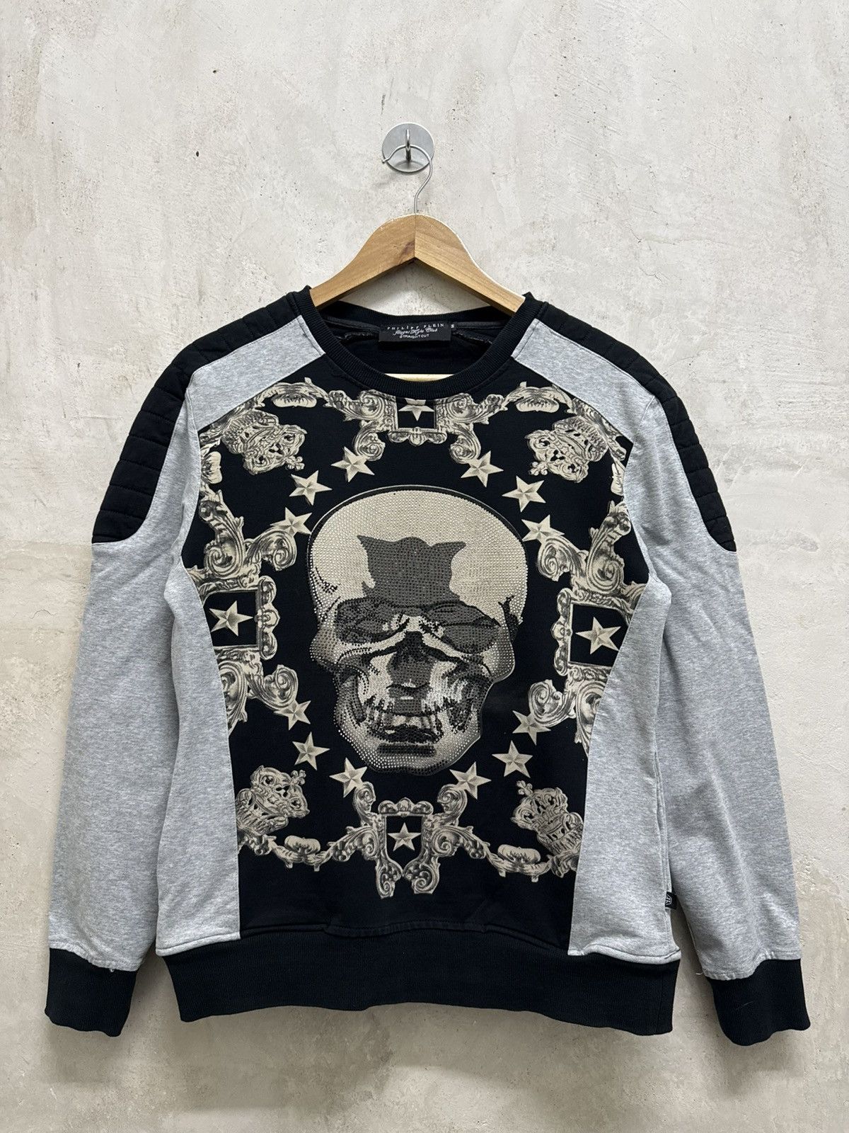 Philipp Plein 2000s Archive Philipp Plein Skull affliction tattoo style Size US M / EU 48-50 / 2 - 1 Thumbnail