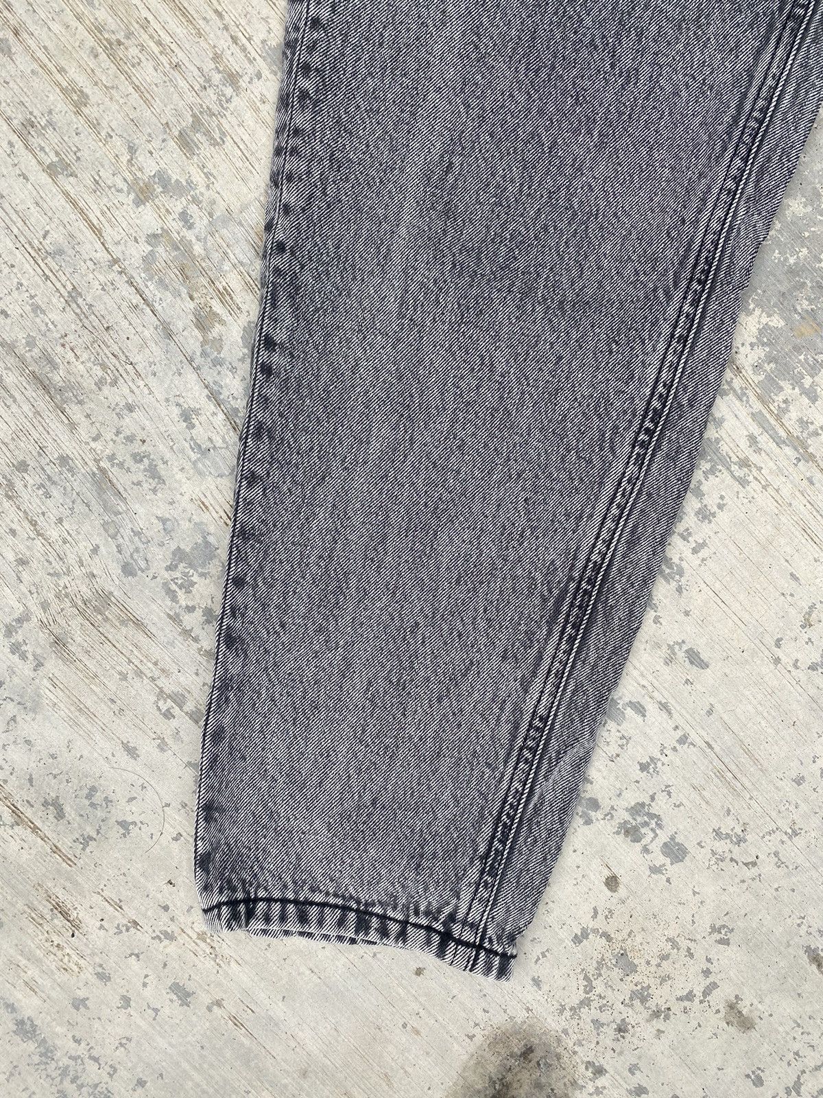 GU × Japanese Brand Japanese Brand GU Acid Wash Black Distressed Denim Size 27" / US 4 / IT 40 - 7 Thumbnail