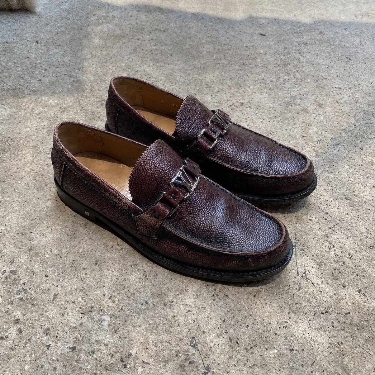 Louis Vuitton Major Loafers Brown Size US 7 / EU 40 - 4 Thumbnail