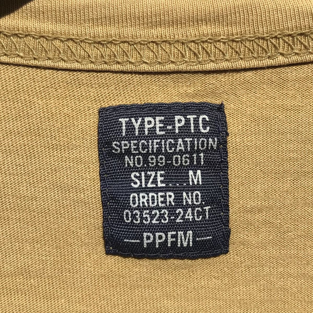 Japanese Brand × PPFM PPFM Type-Ptc Army Tee PPFM Japanese Designer Sun Faded Size US S / EU 44-46 / 1 - 9 Thumbnail