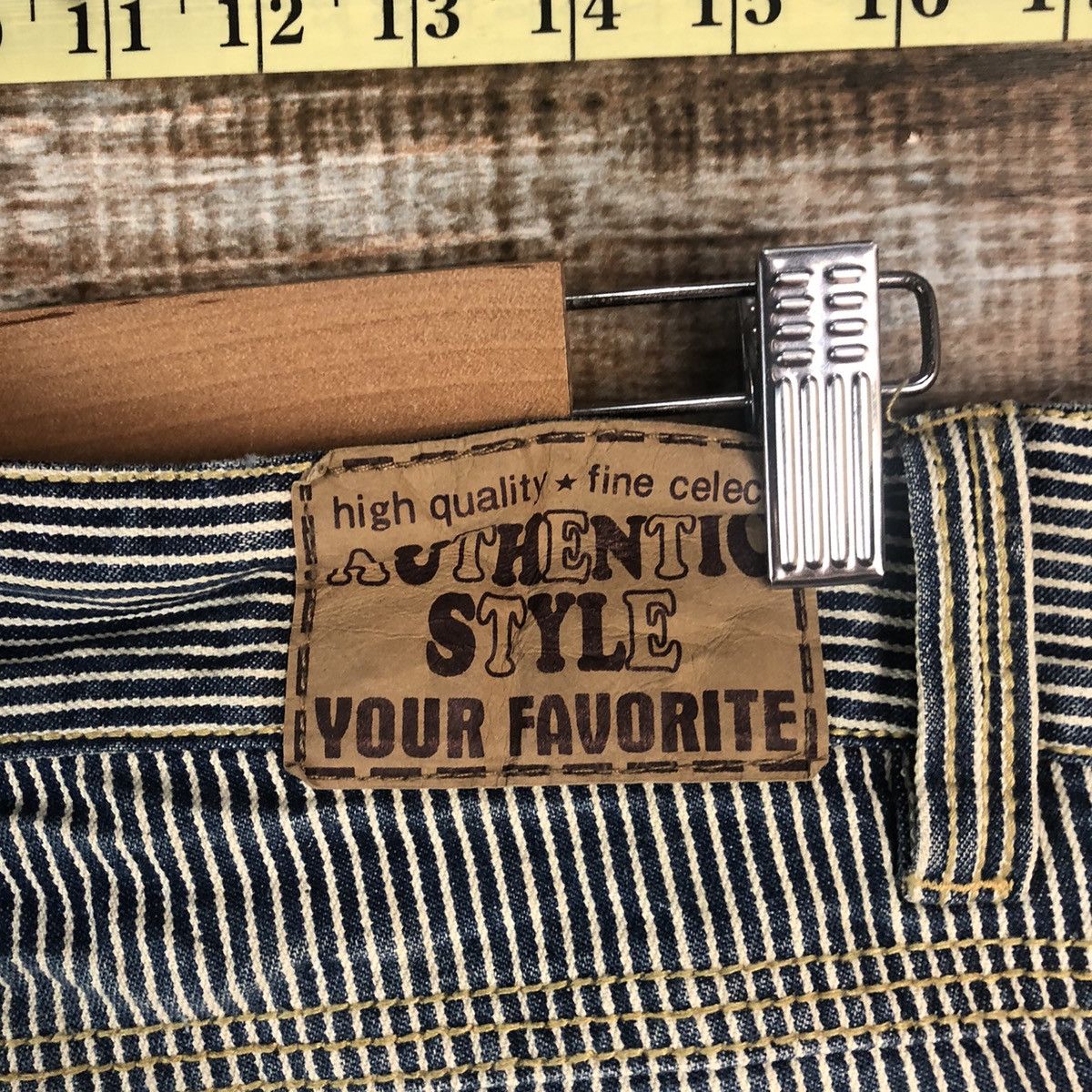 Japanese Brand Japanese Brand vintage tactical Stripe White Pants #A2121 Size US 32 / EU 48 - 20 Thumbnail