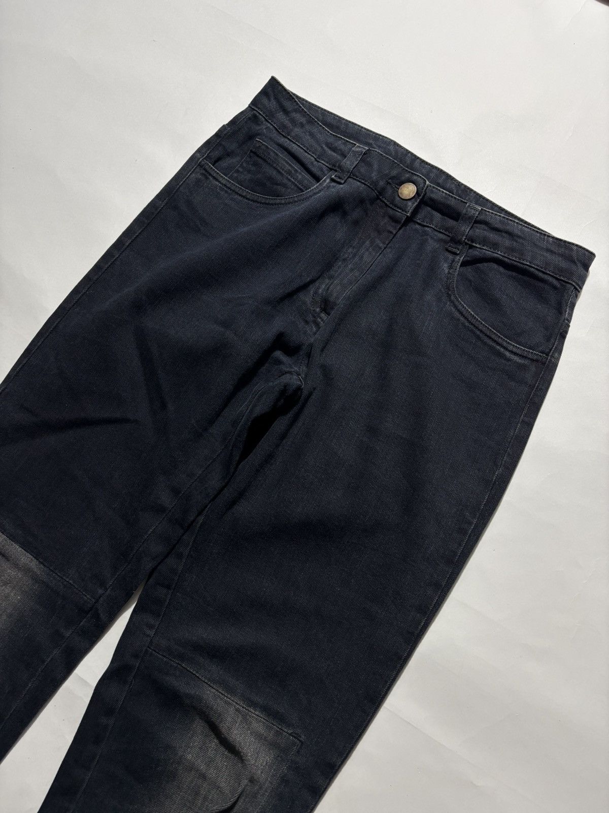 MM6 MM6 MAISON MARGIELA 2010 ANKLE ZIP DISTRESSED JEANS Size 28" / US 6 / IT 42 - 3 Thumbnail