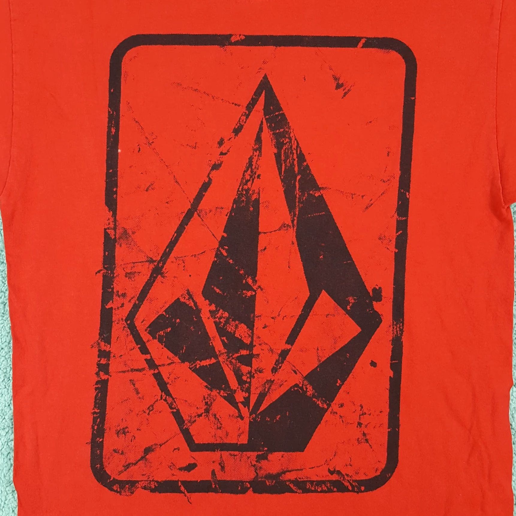Volcom VINTAGE Volcom Skateboard T-Shirt Logo Men's Large Red 90s Y2K Retro Grunge Shirt Size US L / EU 52-54 / 3 - 3 Thumbnail