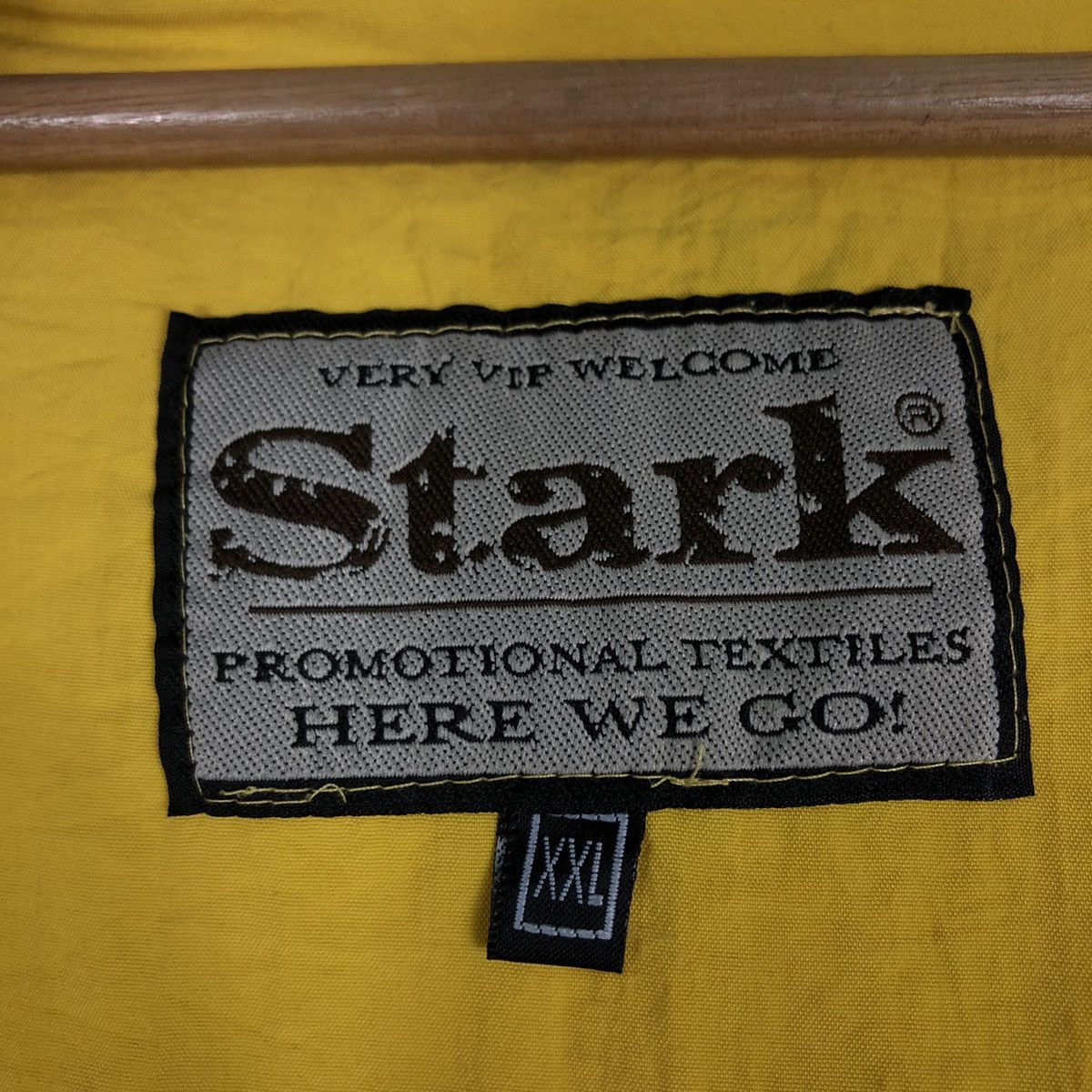 Hysteric Glamour 🔥Vintage Long Jacket Stark Pop Big Logo Japan Made Size US XXL / EU 58 / 5 - 20 Thumbnail