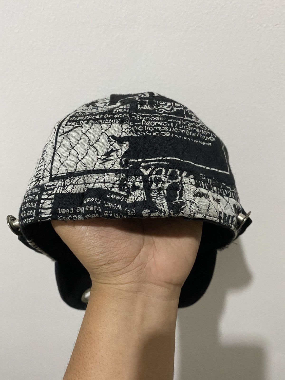 If Six Was Nine × Japanese Brand × Le Grande Bleu (L.G.B.) 2000s hats punk poem studded ifsixwasnine lgb Size ONE SIZE - 5 Thumbnail