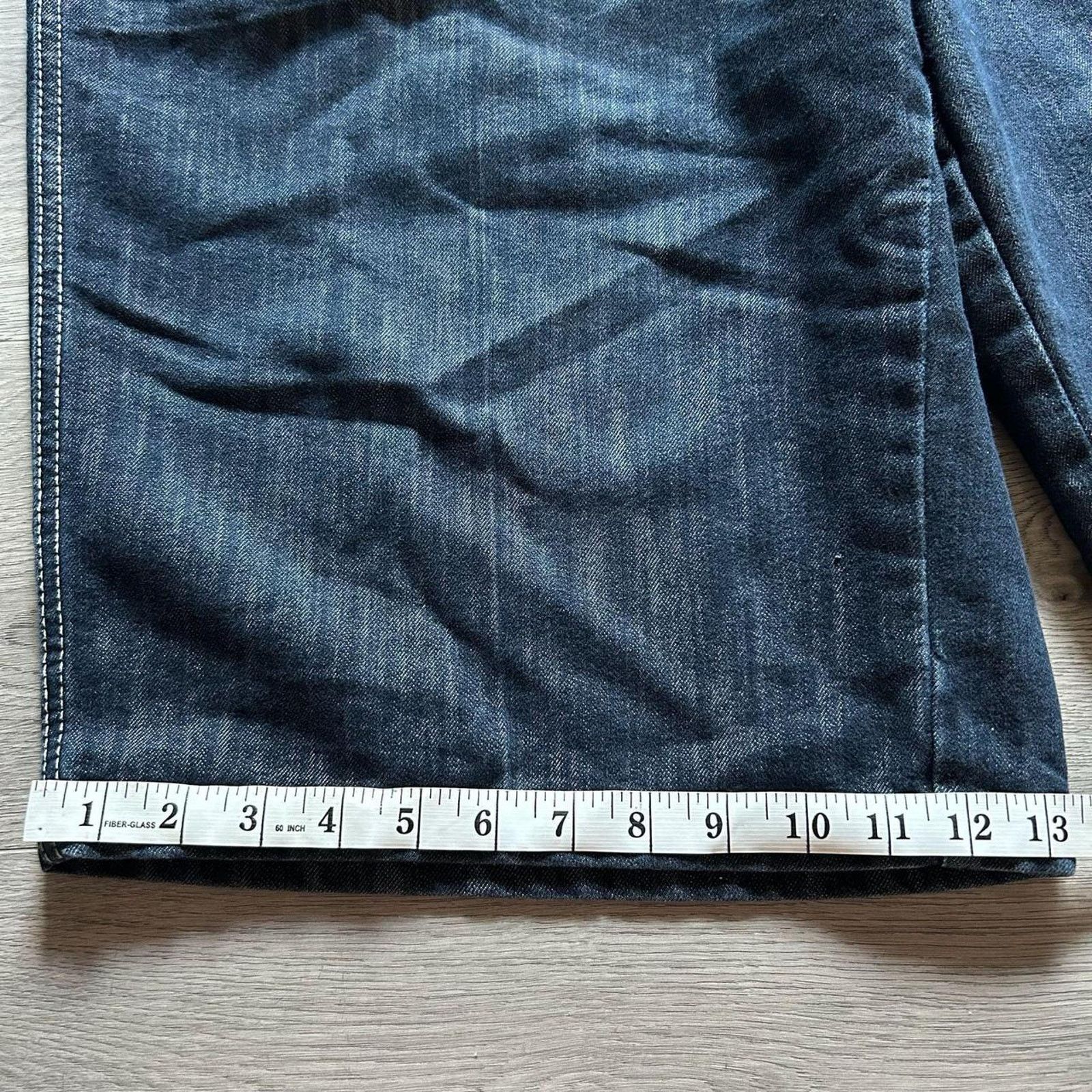 Southpole Y2k Southpole Baggy Raw Indigo Denim Jorts Size 38 Red Tab Size US 38 / EU 54 - 8 Thumbnail