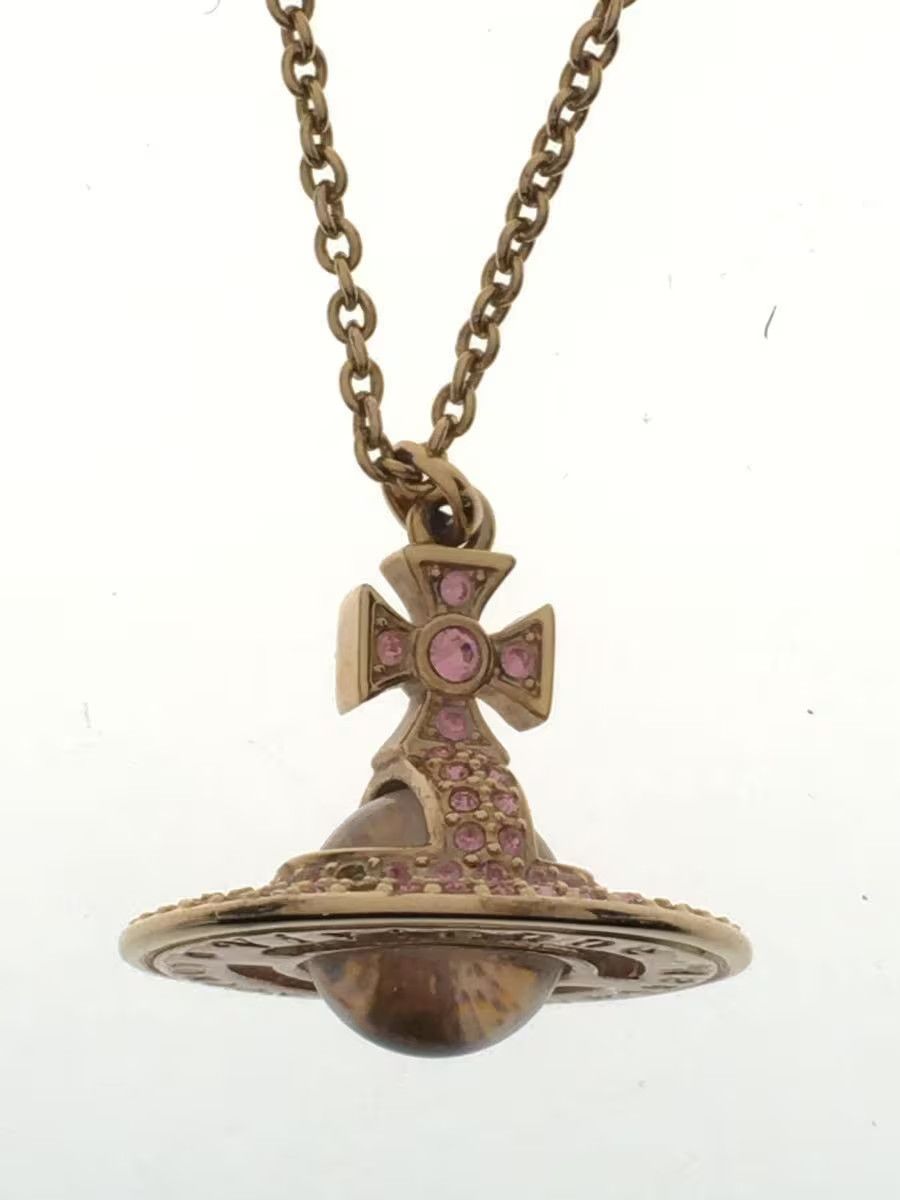 Vivienne Westwood 3D Crystal Orb Necklace Size ONE SIZE - 3 Thumbnail