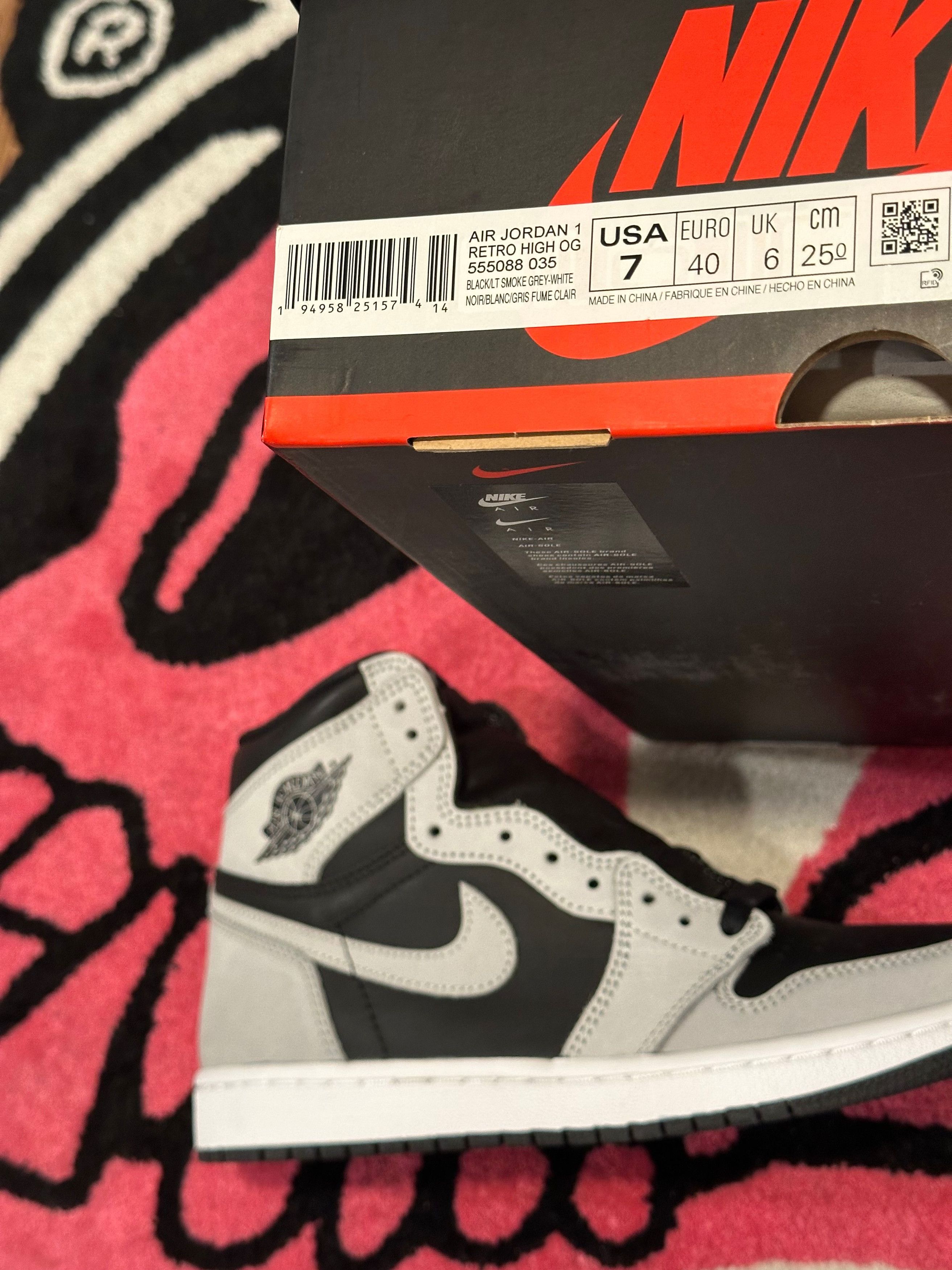 Jordan Brand Jordan 1 Retro High Shadow 2.0 Size US 7 / EU 40 - 10 Thumbnail