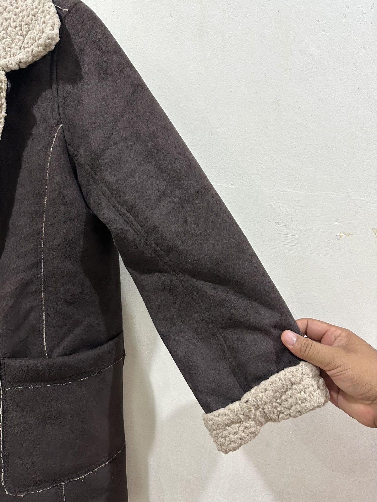 Golden Bear VTG GOLDEN BEAR Faux Shearling Jacket Size L / US 10 / IT 46 - 6 Thumbnail