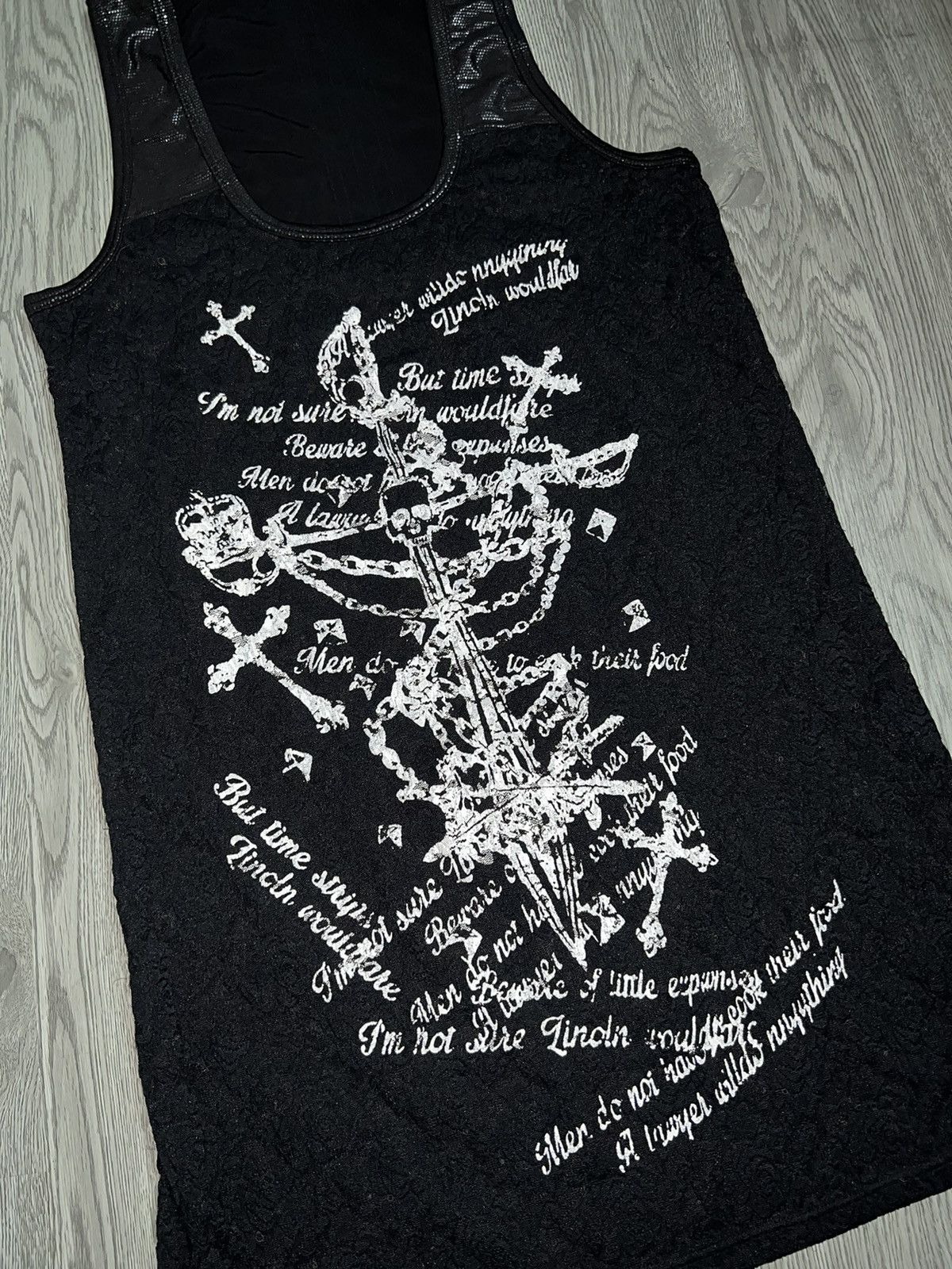 Japanese Brand Skull tank top 🖤☠️ Size US M / EU 48-50 / 2 - 5 Thumbnail