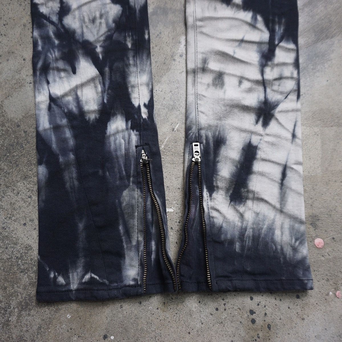 Japanese Brand Johnny Wolf "smoking acid" Jeans Size US 34 / EU 50 - 4 Thumbnail
