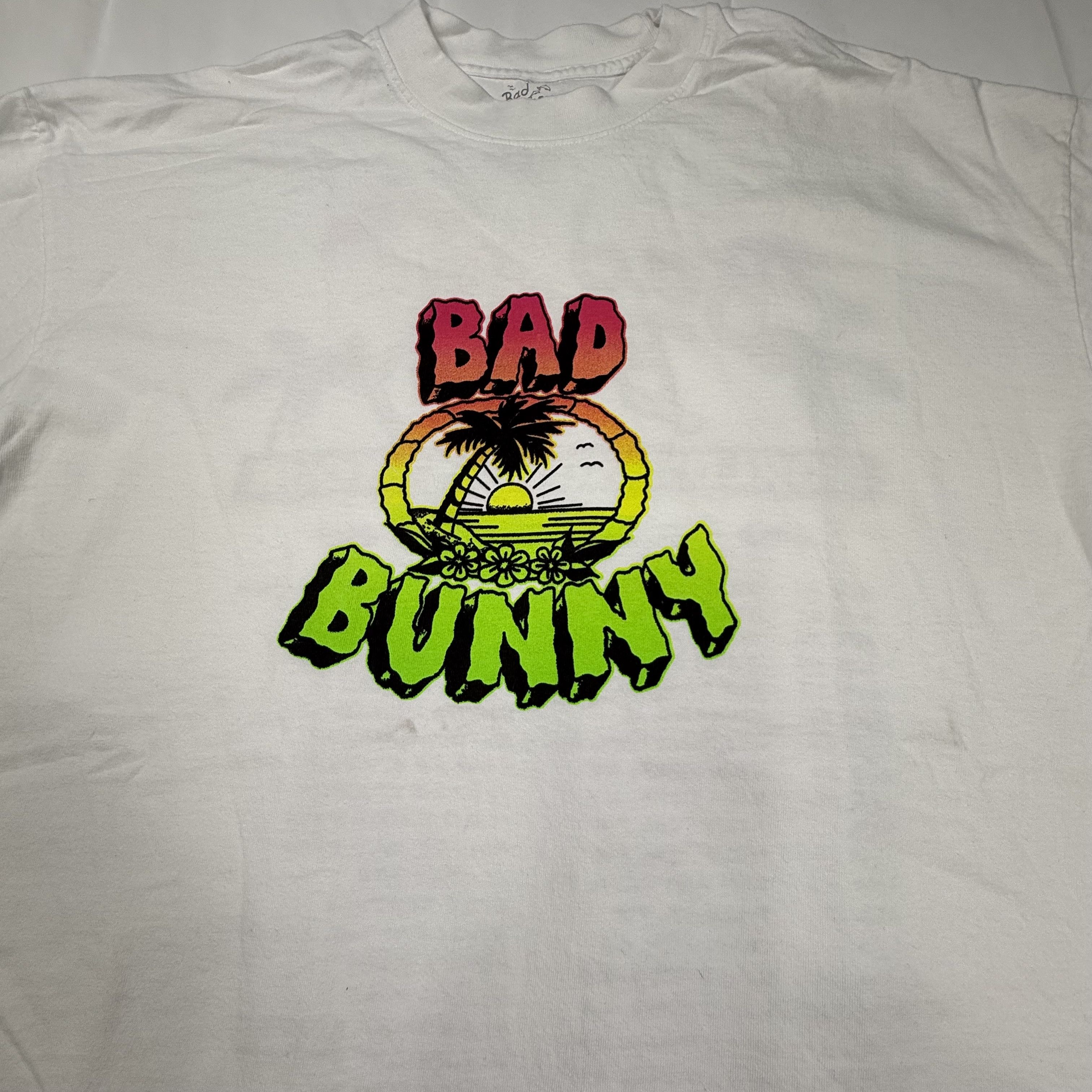 Other Bad Bunny Worlds Hottest Tour 2022 Concert T-Shirt Size US L / EU 52-54 / 3 - 2 Thumbnail