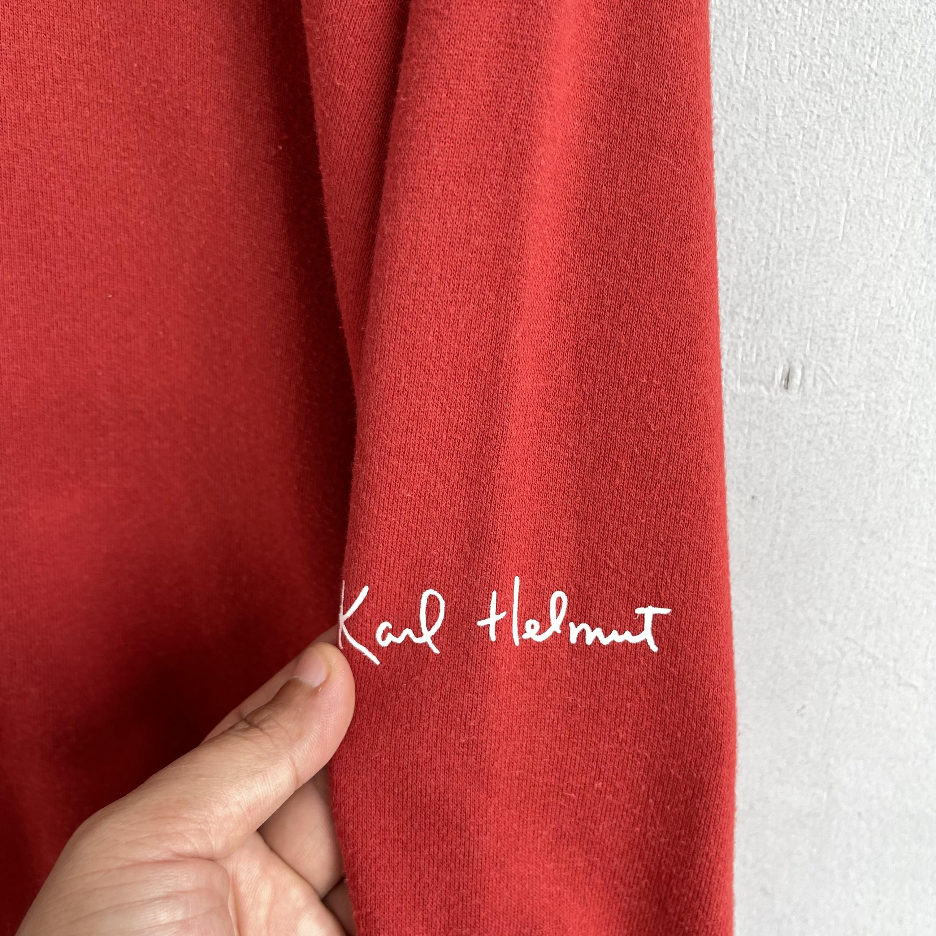 Karl Helmut × Vintage Vintage KARL HELMUT Paris Back Hit Spellout Sweatshirt Size US M / EU 48-50 / 2 - 6 Thumbnail