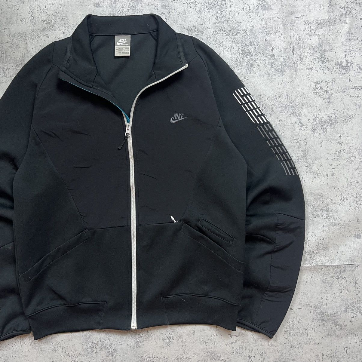 Nike 00s NIKE AIR VINTAGE DRILL RETRO WINDBREAKER JACKET Size US S / EU 44-46 / 1 - 4 Thumbnail