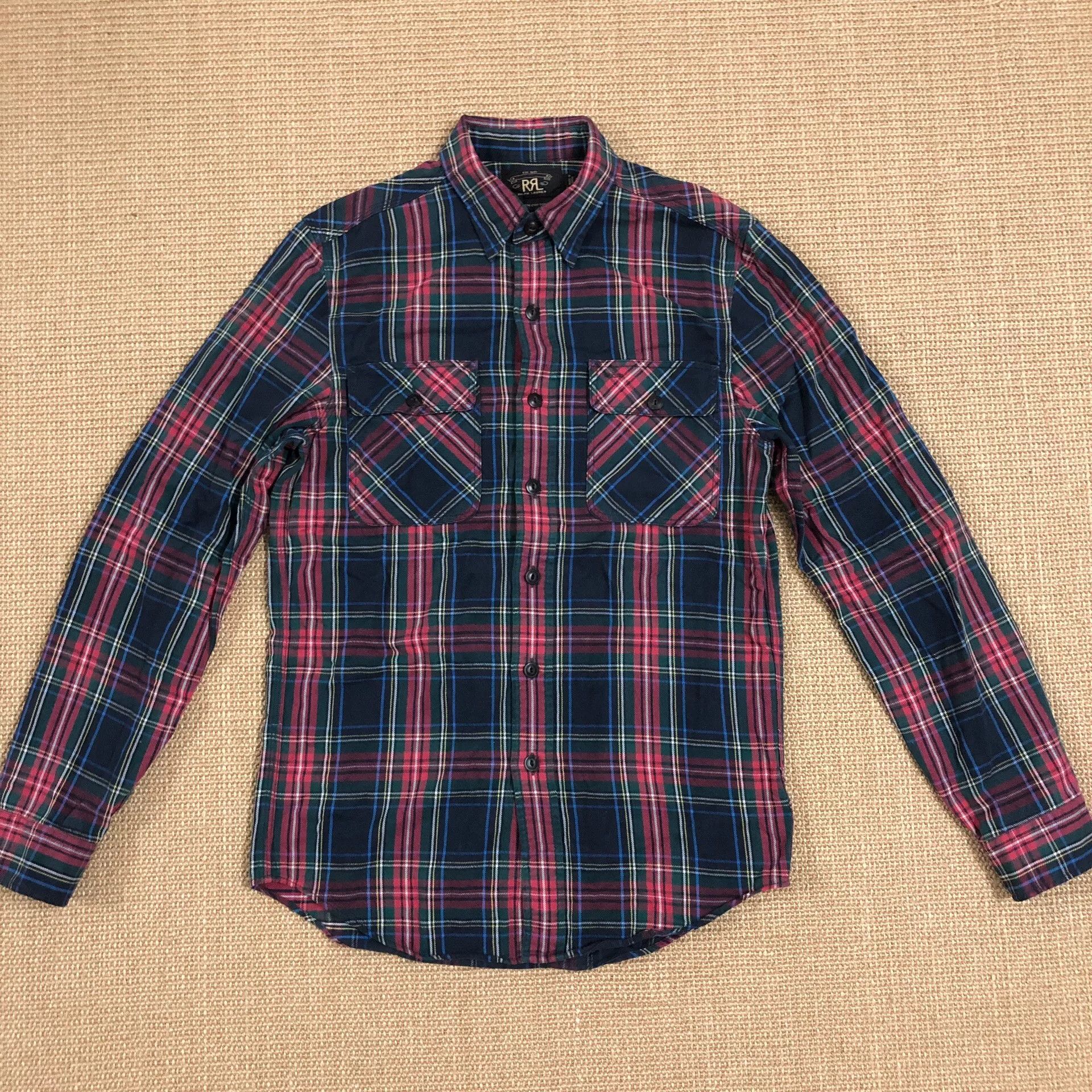 RRL Ralph Lauren Ralph Lauren RRL Flannel Shirt S Size US S / EU 44-46 / 1 - 1 Thumbnail