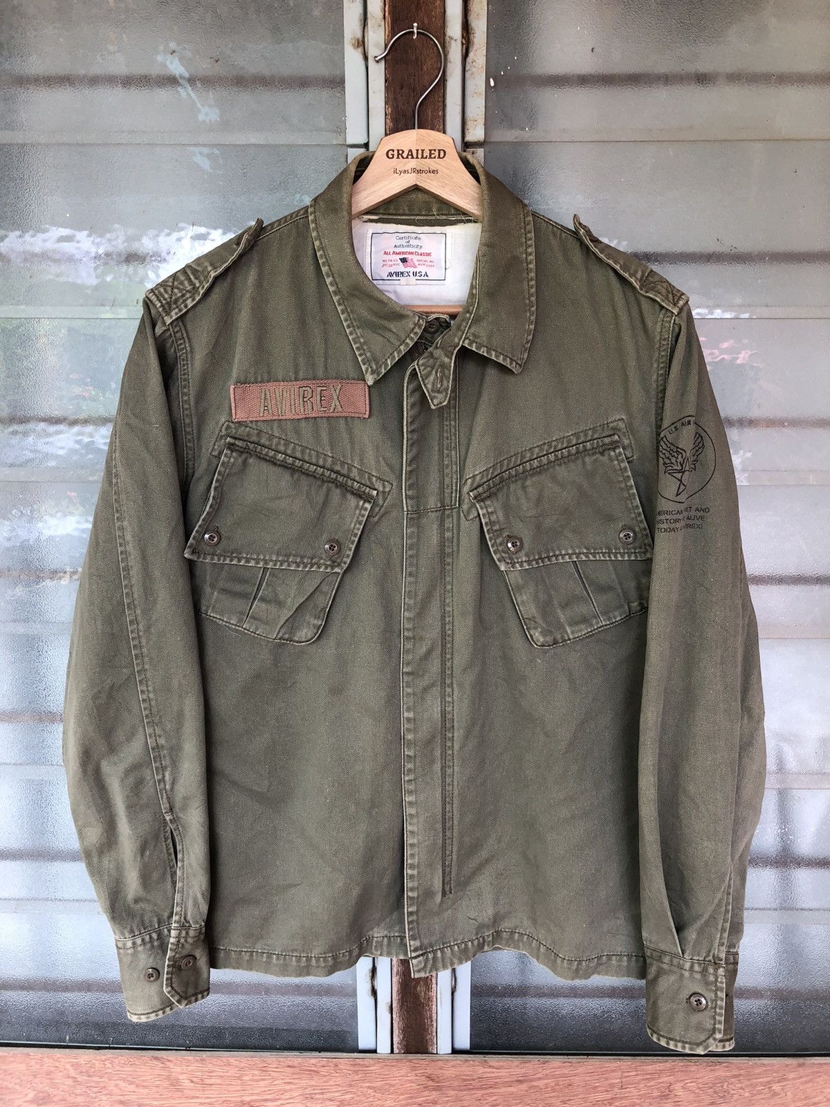 Avirex Vintage Avirex Army Jacket Size US M / EU 48-50 / 2 - 2 Thumbnail