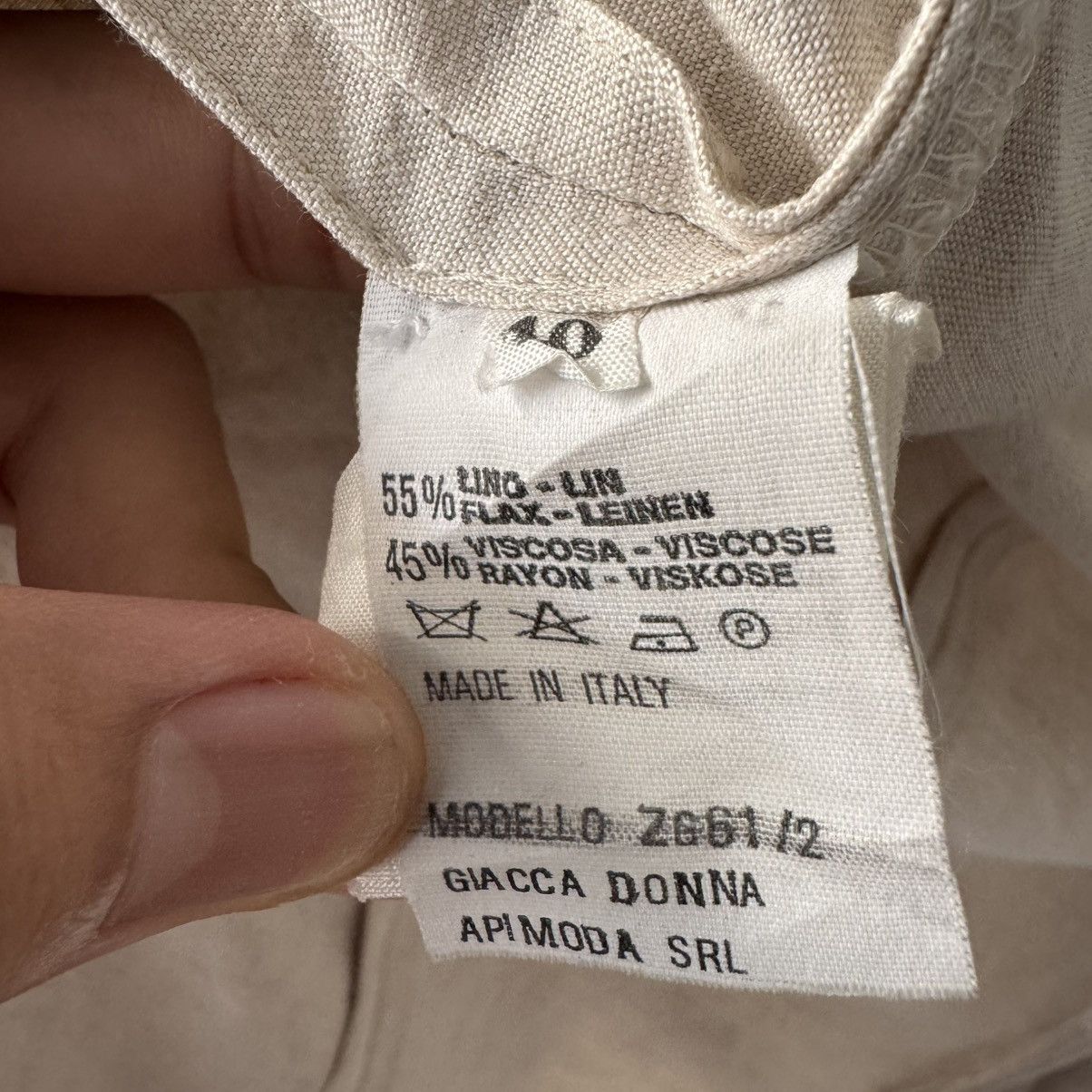 Emporio Armani Vintage Emporio Armani Double Pocket Zipper Blazer Size US S / EU 44-46 / 1 - 17 Thumbnail