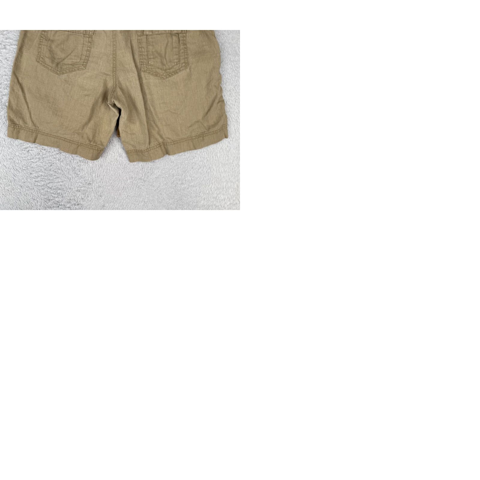 Patagonia Patagonia Shorts Women 6 Beige Hemp Shorts Drawstring Pockets Beach 29x8 Vintage: No Size 28" / US 6 / IT 42 - 10 Thumbnail