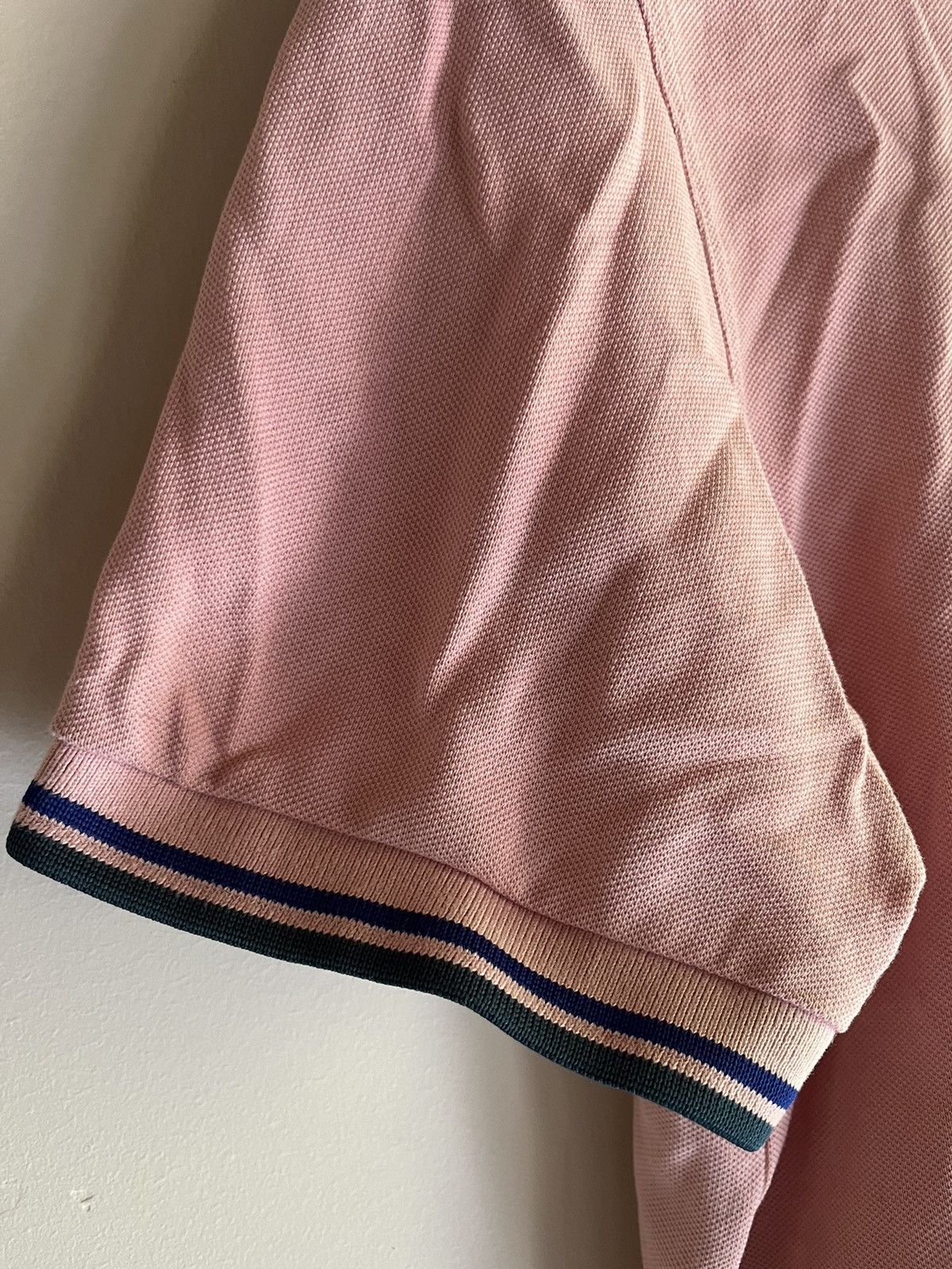 Fred Perry Fred Perry polo pink/blue/green size L (fits medium) Size US M / EU 48-50 / 2 - 5 Thumbnail