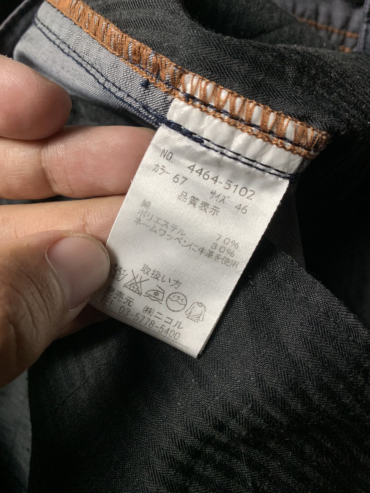 Japanese Brand 2000s Nicole Club For Men Bootcut Cargo Pants Size US 30 / EU 46 - 9 Thumbnail