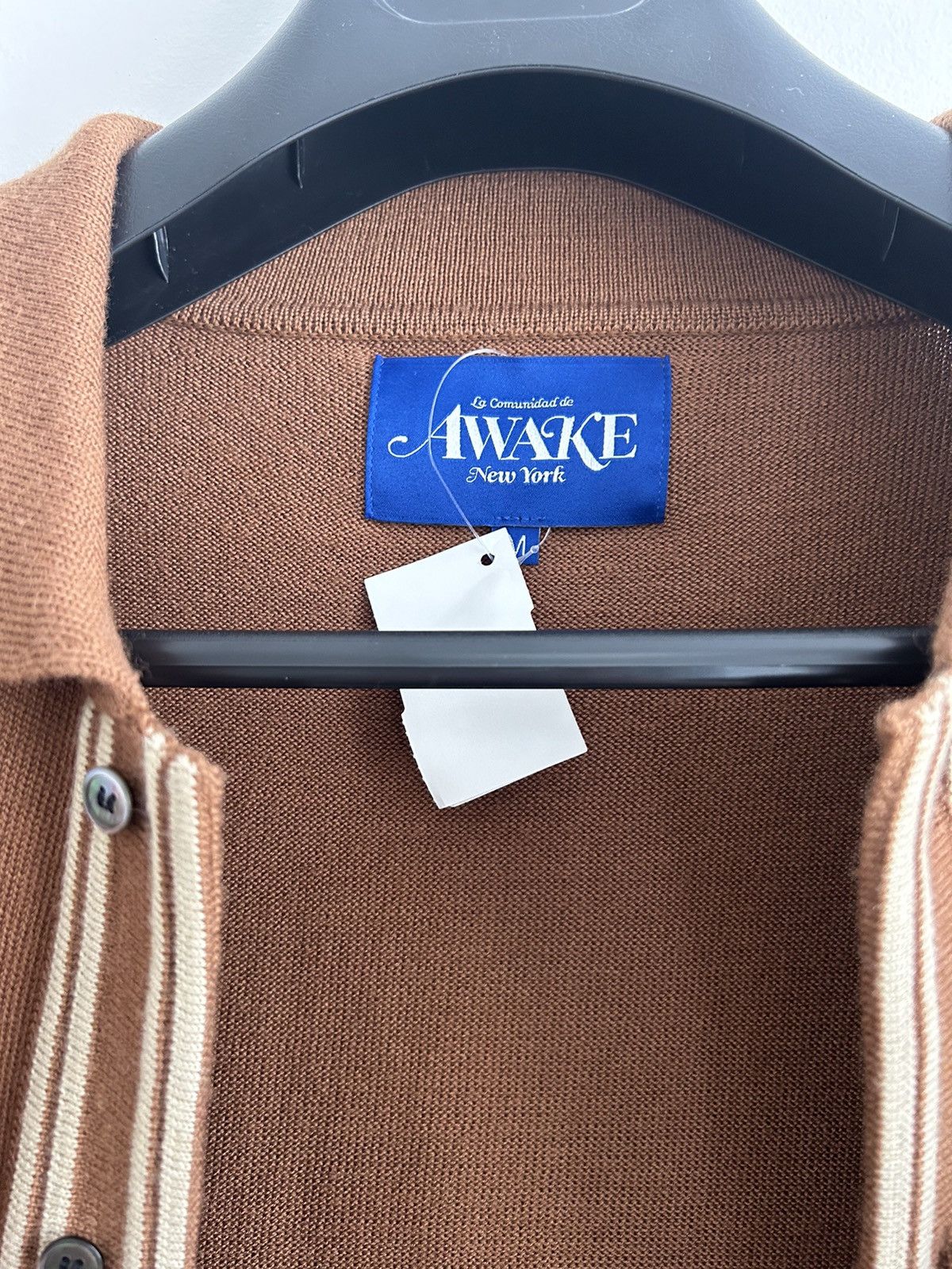 Awake NY Coffe Awake NY cardigan 🥮🥐 Size US M / EU 48-50 / 2 - 4 Thumbnail