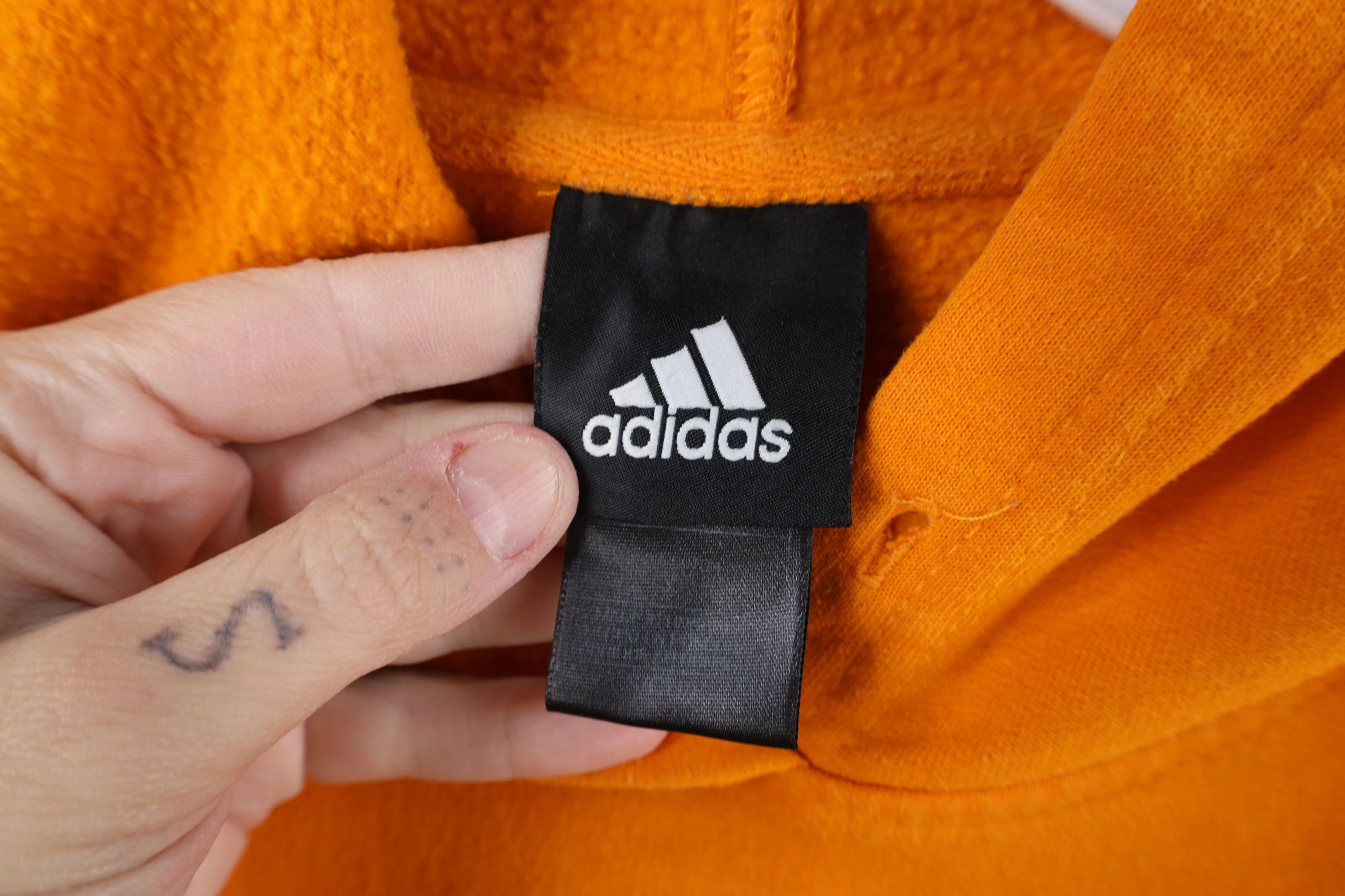 Adidas Vintage Y2K Adidas University of Tennessee Hoodie Orange Size US S / EU 44-46 / 1 - 7 Thumbnail