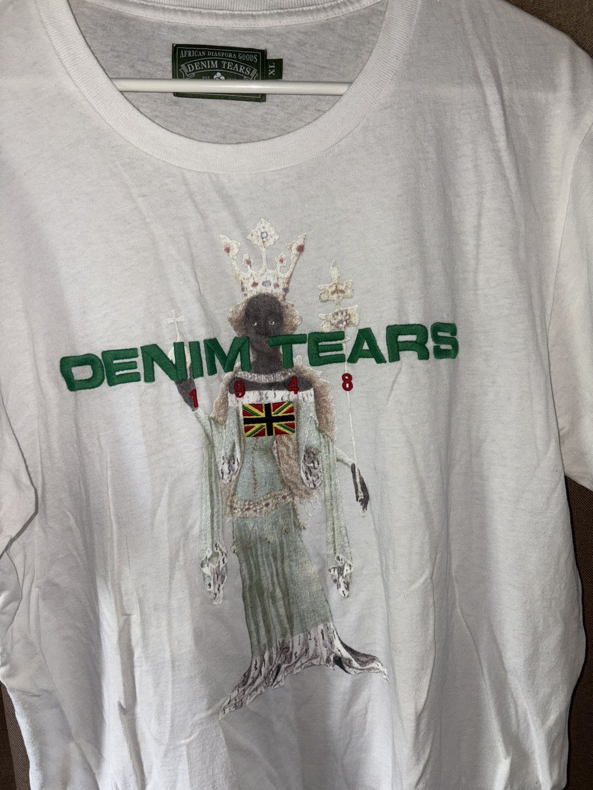 DENIM TEARS Denim Tears Queen of Sheba Tee Size US XL / EU 56 / 4 - 3 Thumbnail