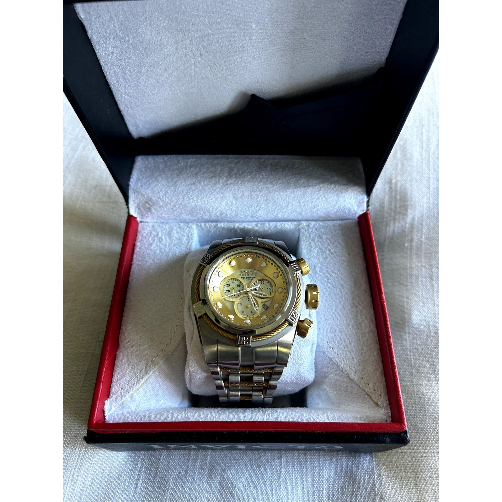 Invicta Invicta Reserve Bolt Zeus Jason Taylor silver/gold watch Size ONE SIZE - 3 Thumbnail