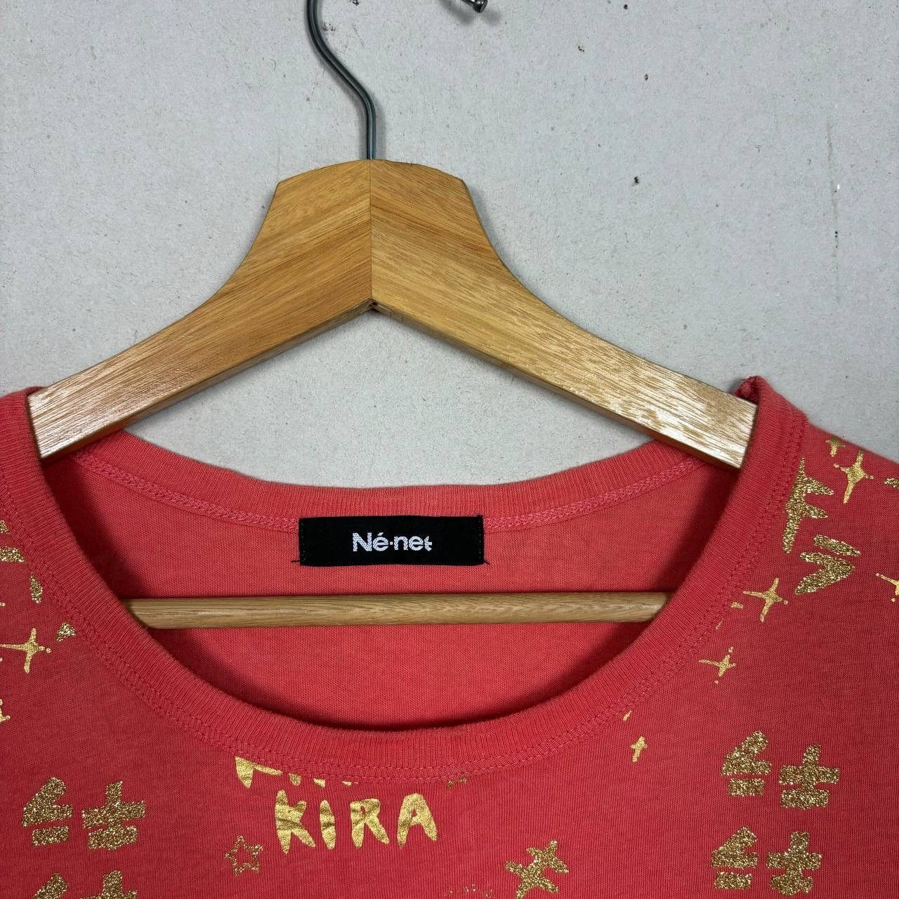 Ne-Net Issey Miyake Ne-net Kira Kira Overprint TShirt Size US L / EU 52-54 / 3 - 4 Thumbnail