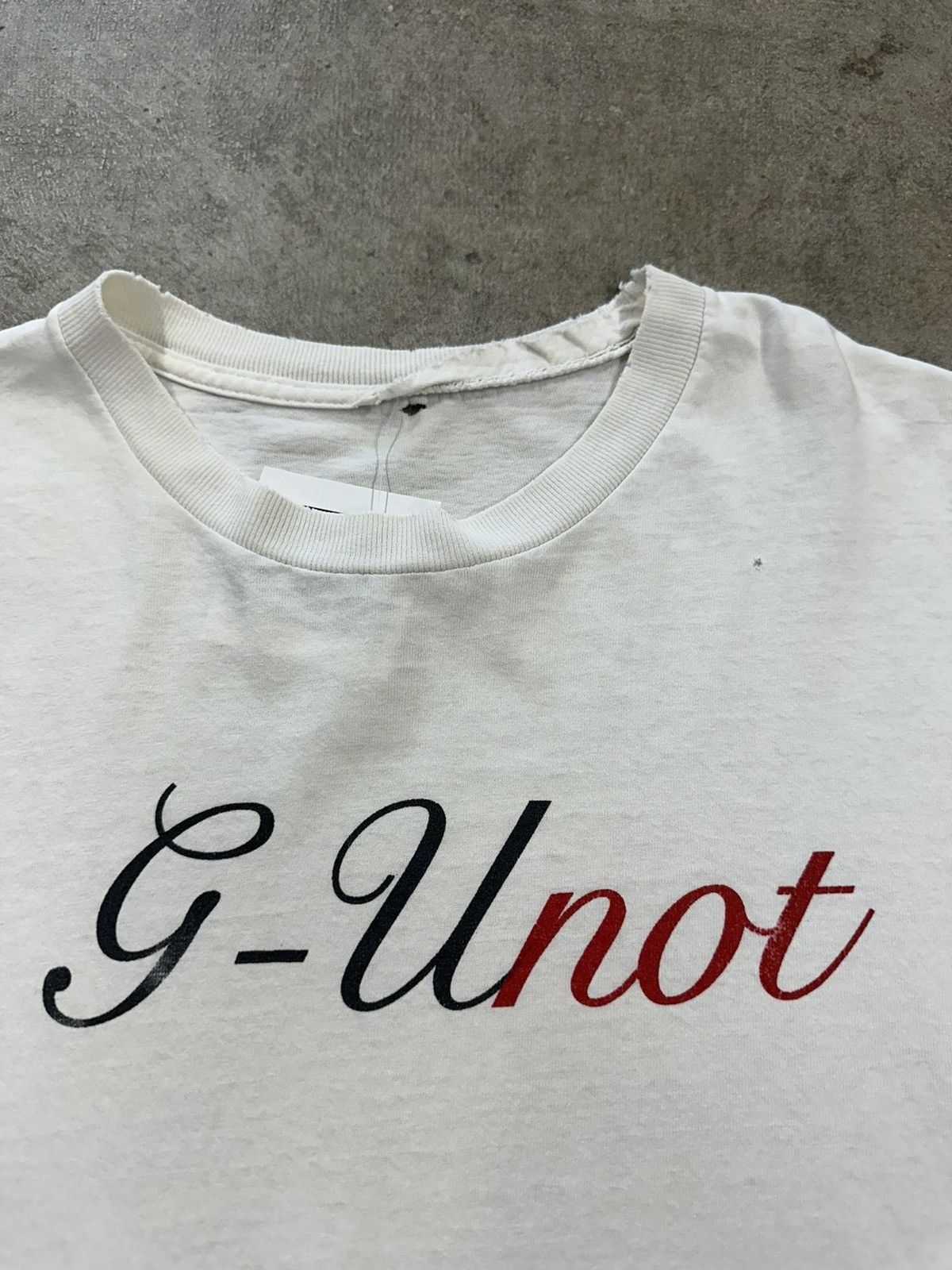 Rap Tees Crazy Y2K 00s G-Unot Parody Rap T-Shirt Size US M / EU 48-50 / 2 - 4 Thumbnail