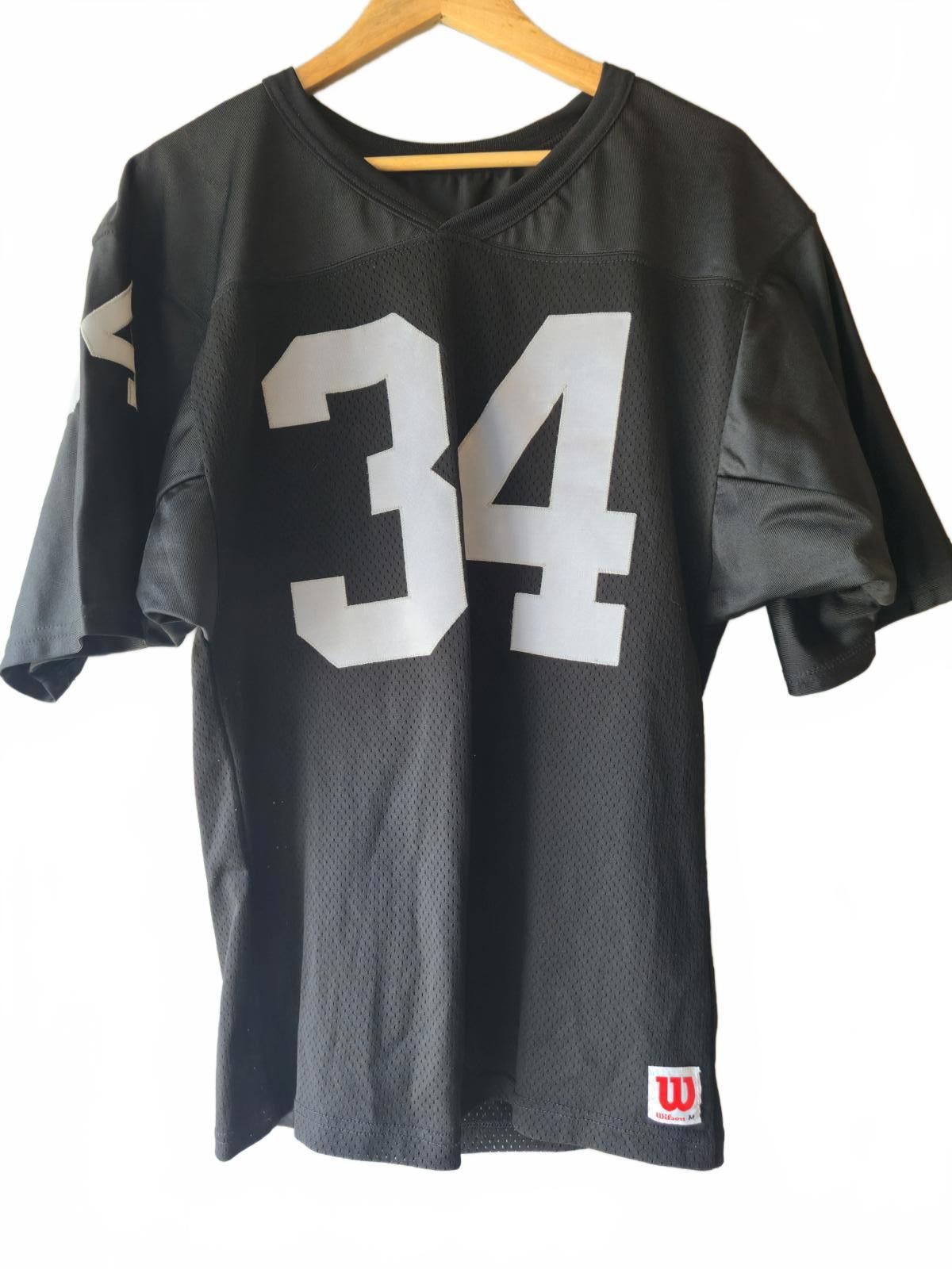 Wilson VINTAGE 1980S BO JACKSON WILSON NO NAME RAIDERS JERSEY #34 Size US M / EU 48-50 / 2 - 2 Thumbnail