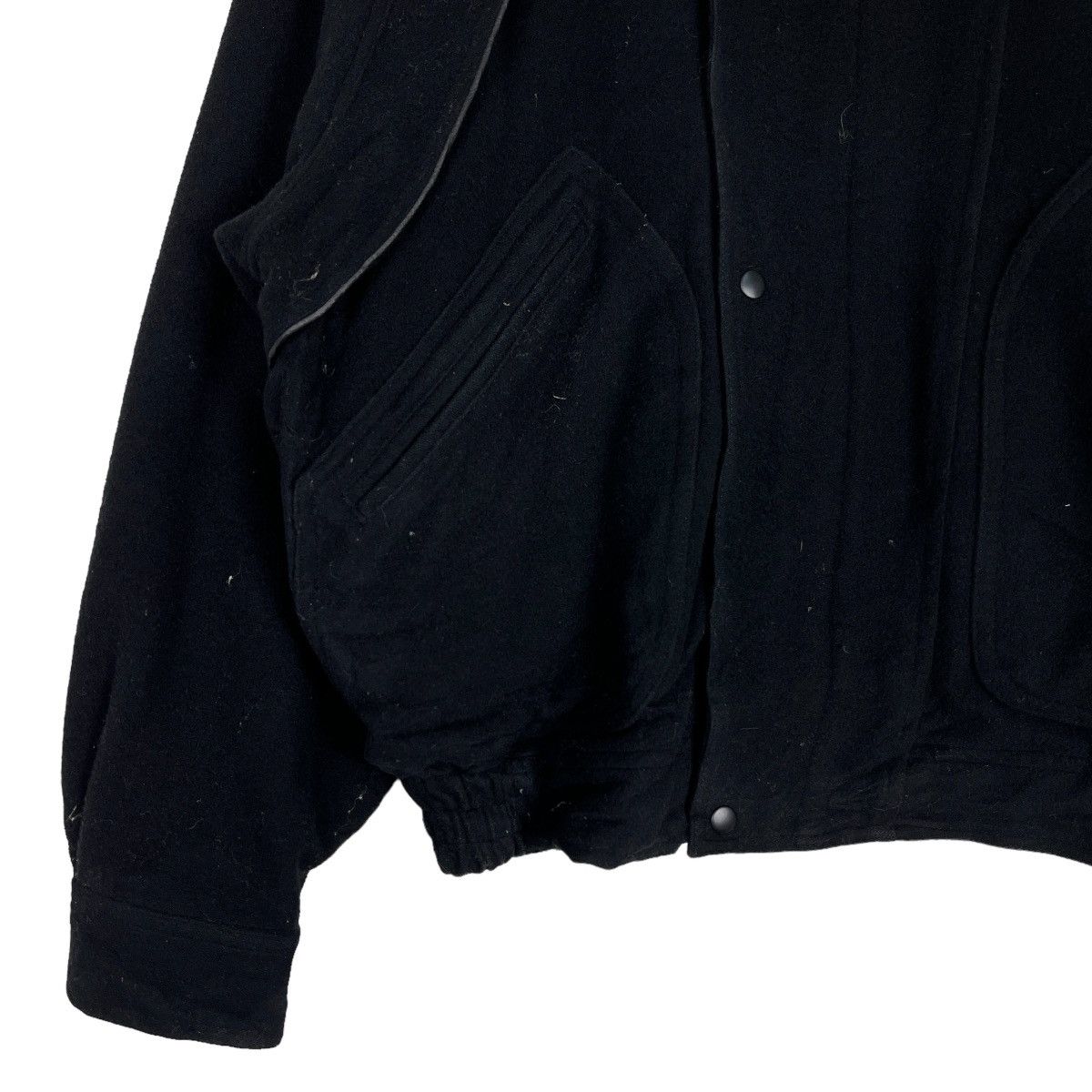 Issey Miyake 🔥 Vintage Silverridge Wool Police Bomber Jacket Size US M / EU 48-50 / 2 - 4 Thumbnail