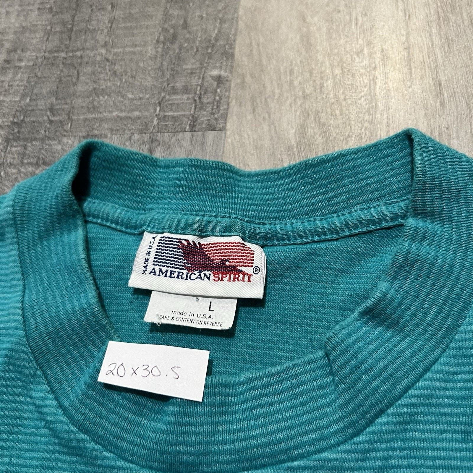 Vintage VTG 90s Thin Striped Surf Skate T Shirt USA Single Stitch Size US L / EU 52-54 / 3 - 4 Thumbnail