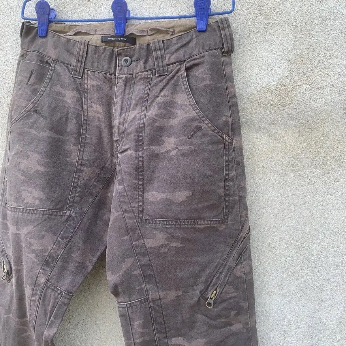 Japanese Brand × Le Grande Bleu (L.G.B.) SUPER NICE PATTERN 🔥FLARES BOOTCUT CAMO JAPANESE 29x32 PANTS Size US 29 - 7 Thumbnail