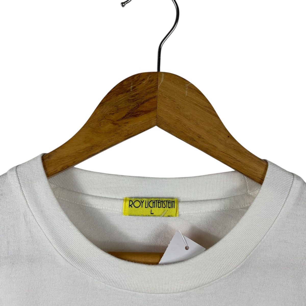 Andy Warhol × Vintage Vintage ROY LINCHESTEIN big logo printed tee Size US L / EU 52-54 / 3 - 5 Thumbnail