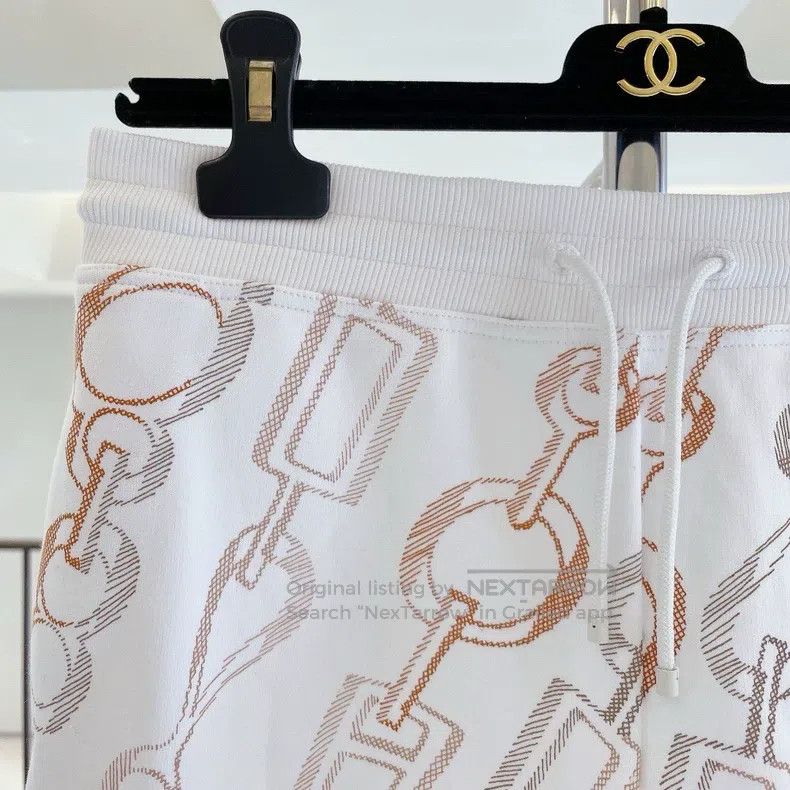 Hermes Hermes Swirling melody printed shorts Size 42" / US 20 - 3 Thumbnail