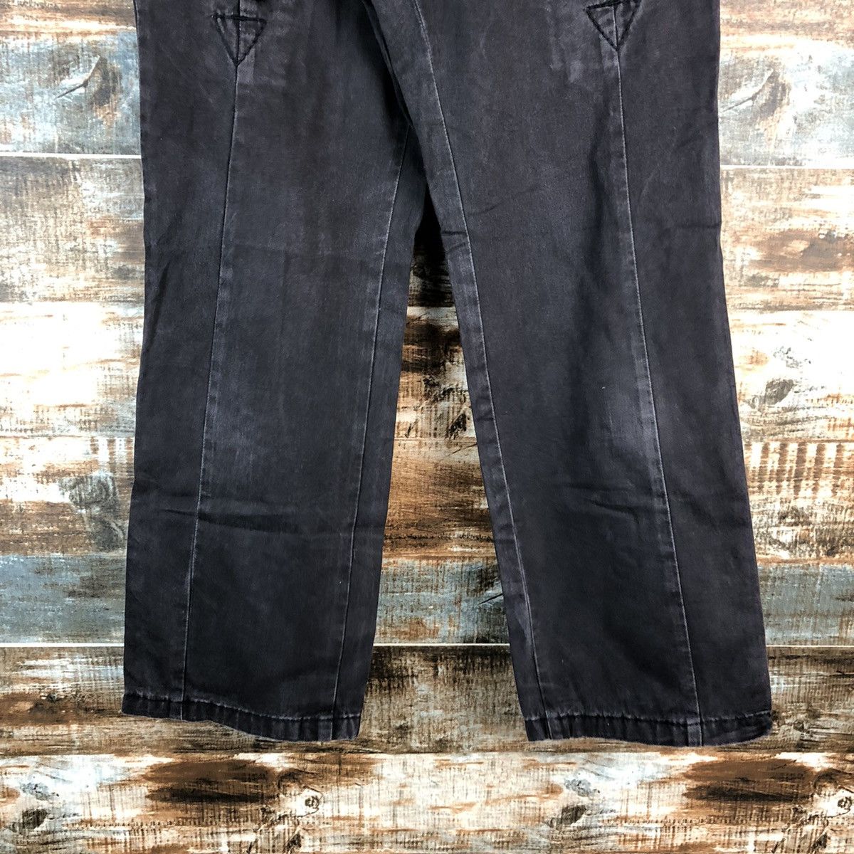 Japanese Brand × Vintage DL Homspun made in japan Dark Blue Casual Pants #C096 Size US 28 / EU 44 - 6 Thumbnail