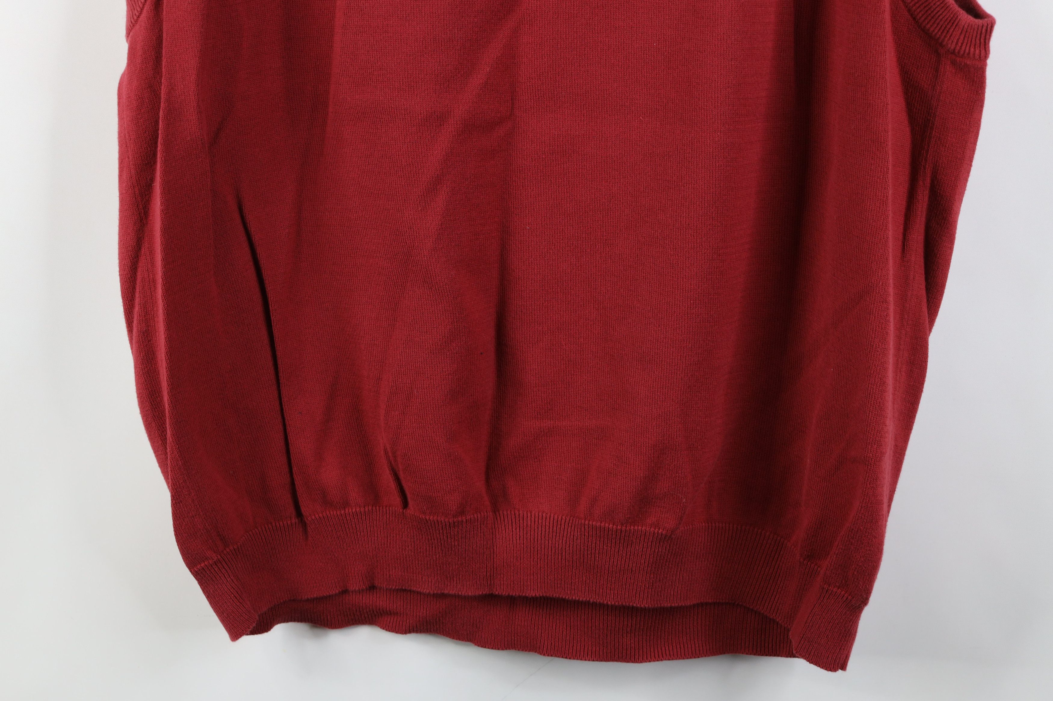 Brooks Brothers Vintage Brooks Brothers Ribbed Knit V-Neck Sweater Vest Size US XL / EU 56 / 4 - 11 Thumbnail