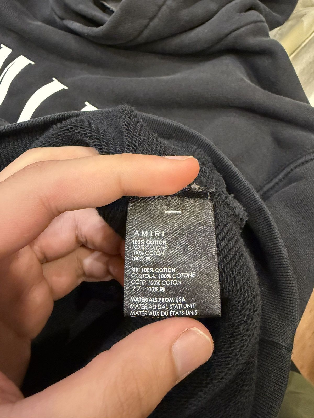 Amiri Amiri Core Logo Hoodie - Black Size US S / EU 44-46 / 1 - 4 Thumbnail